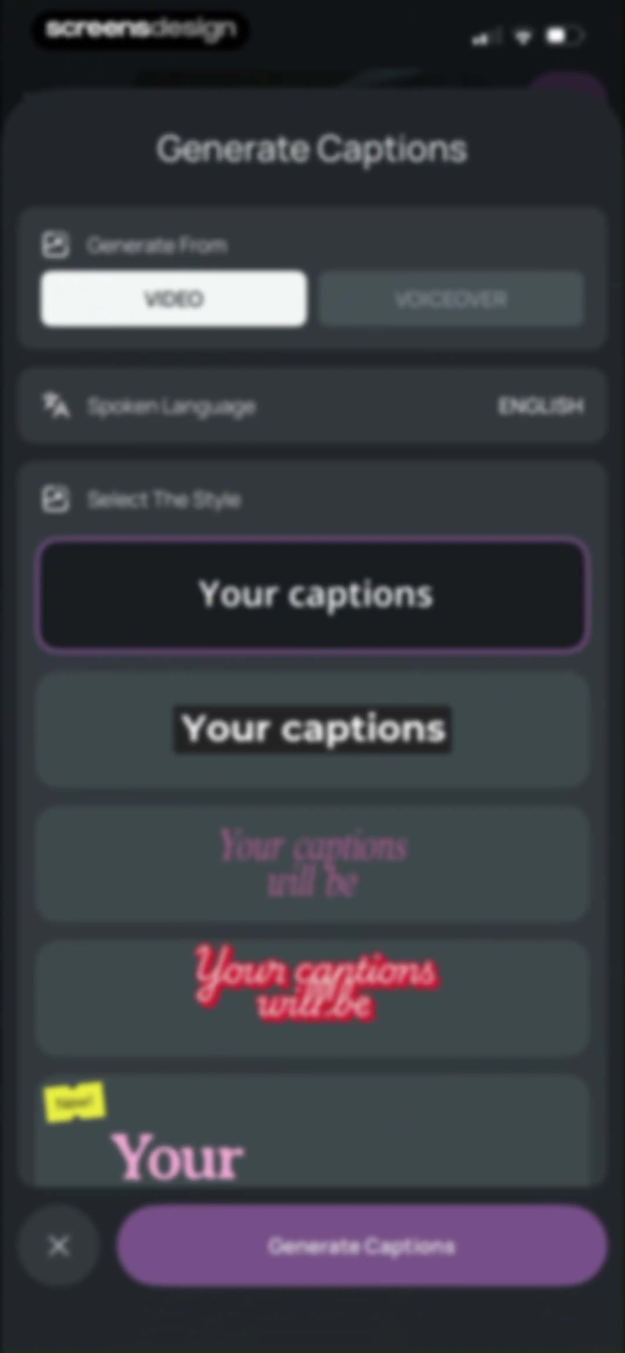 Templify・Video & Reel Maker screen 133