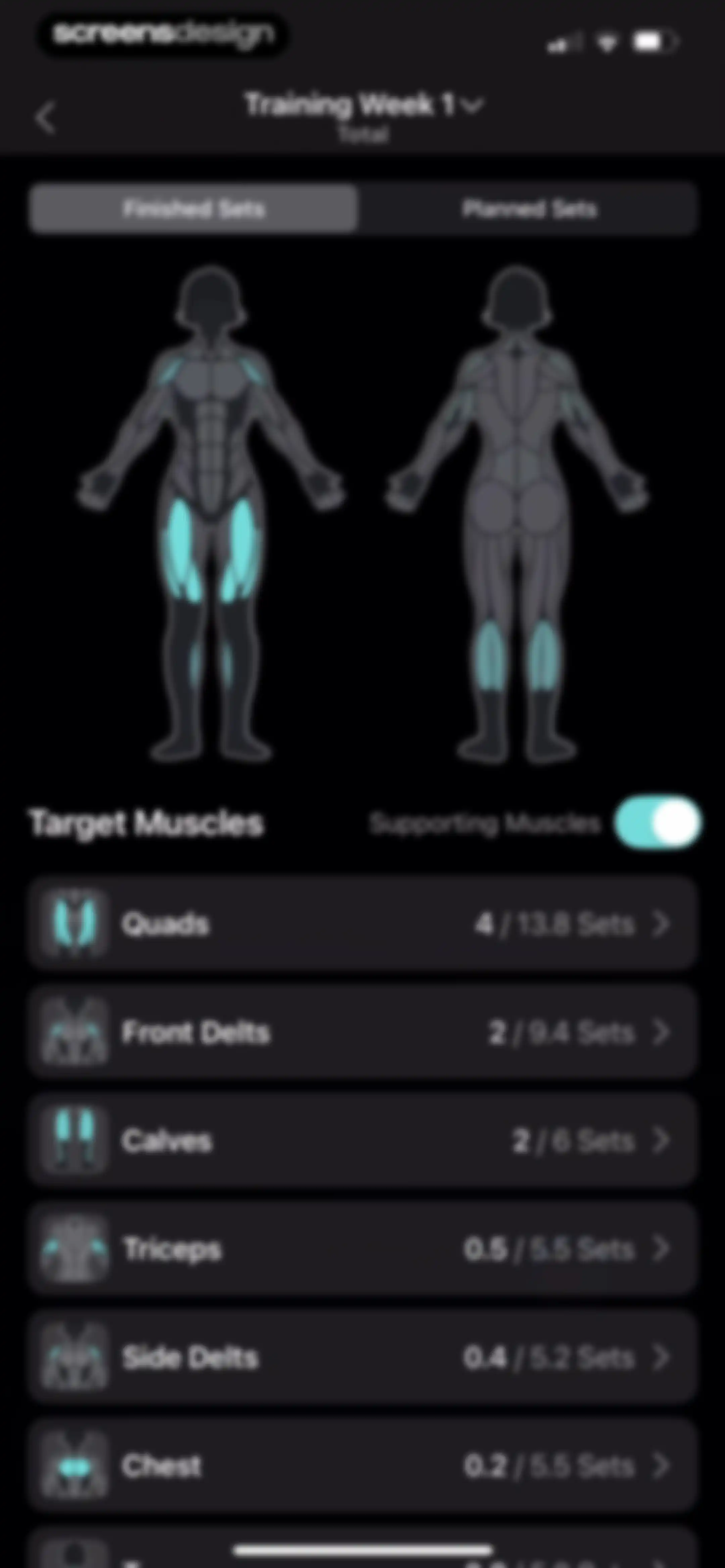 MyFitCoach - Workout Planner screen 112