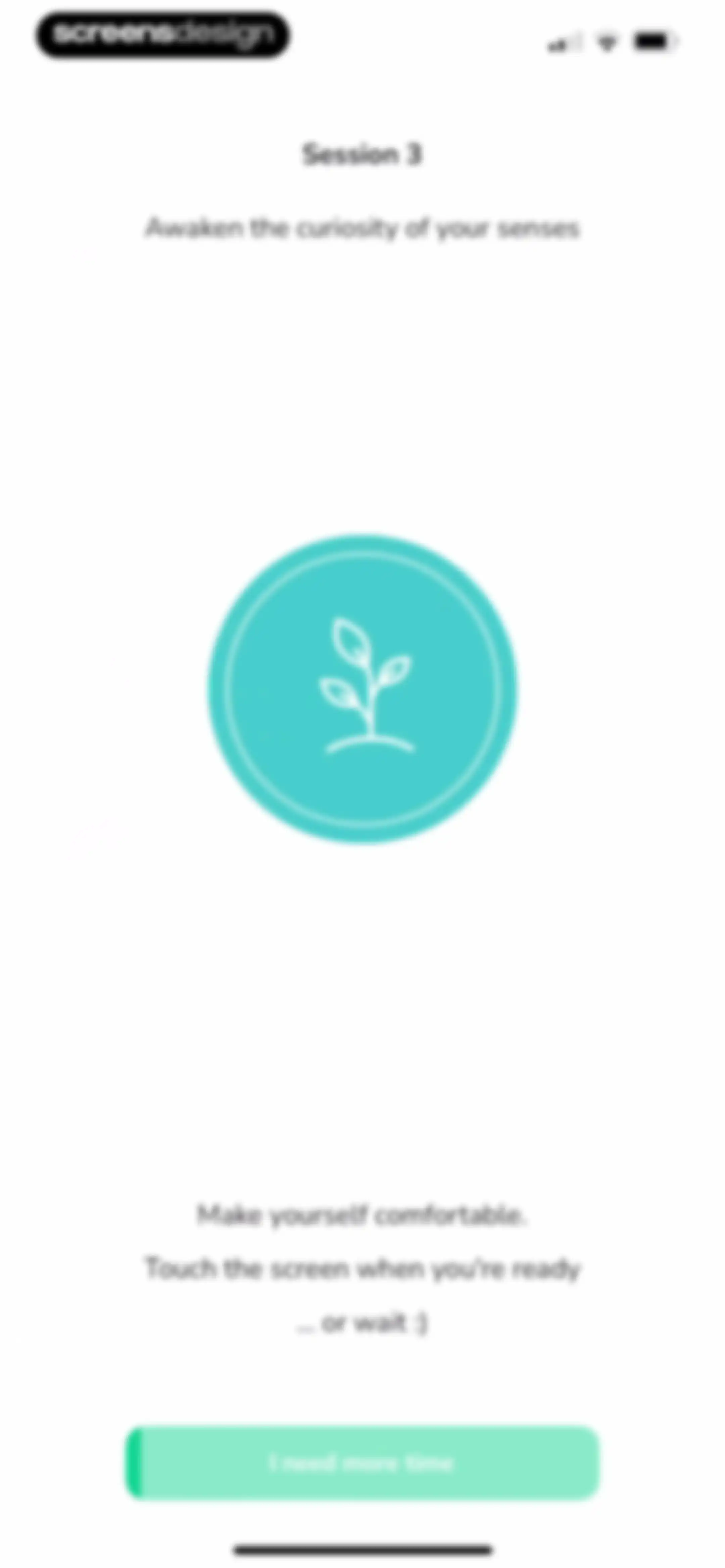 Petit BamBou: Mindfulness screen 18