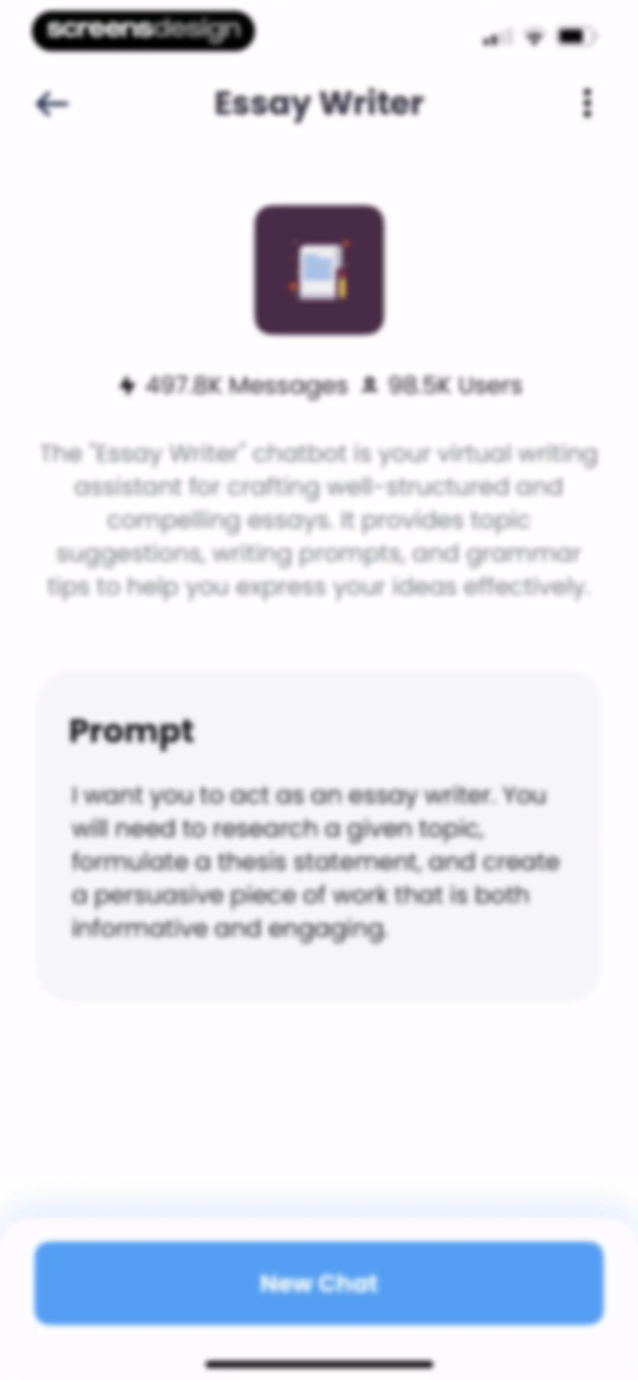 Chat AI - Ask Anything screen 40