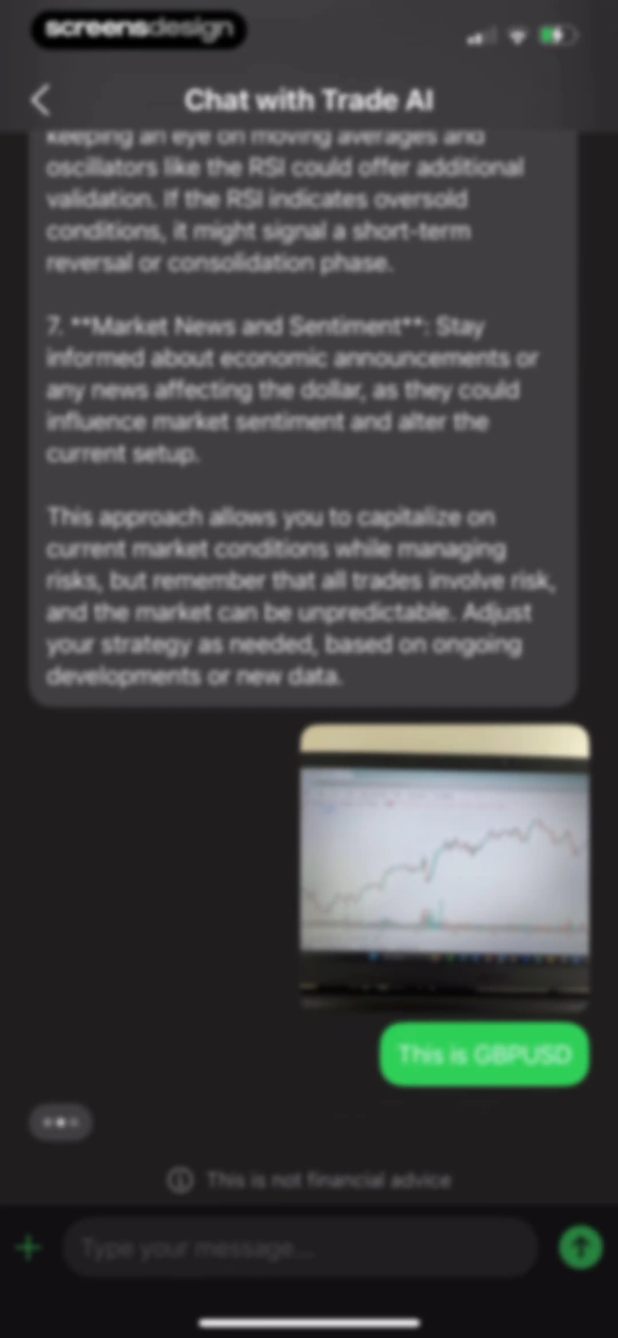 Trade AI: Chart AI Analysis screen 50