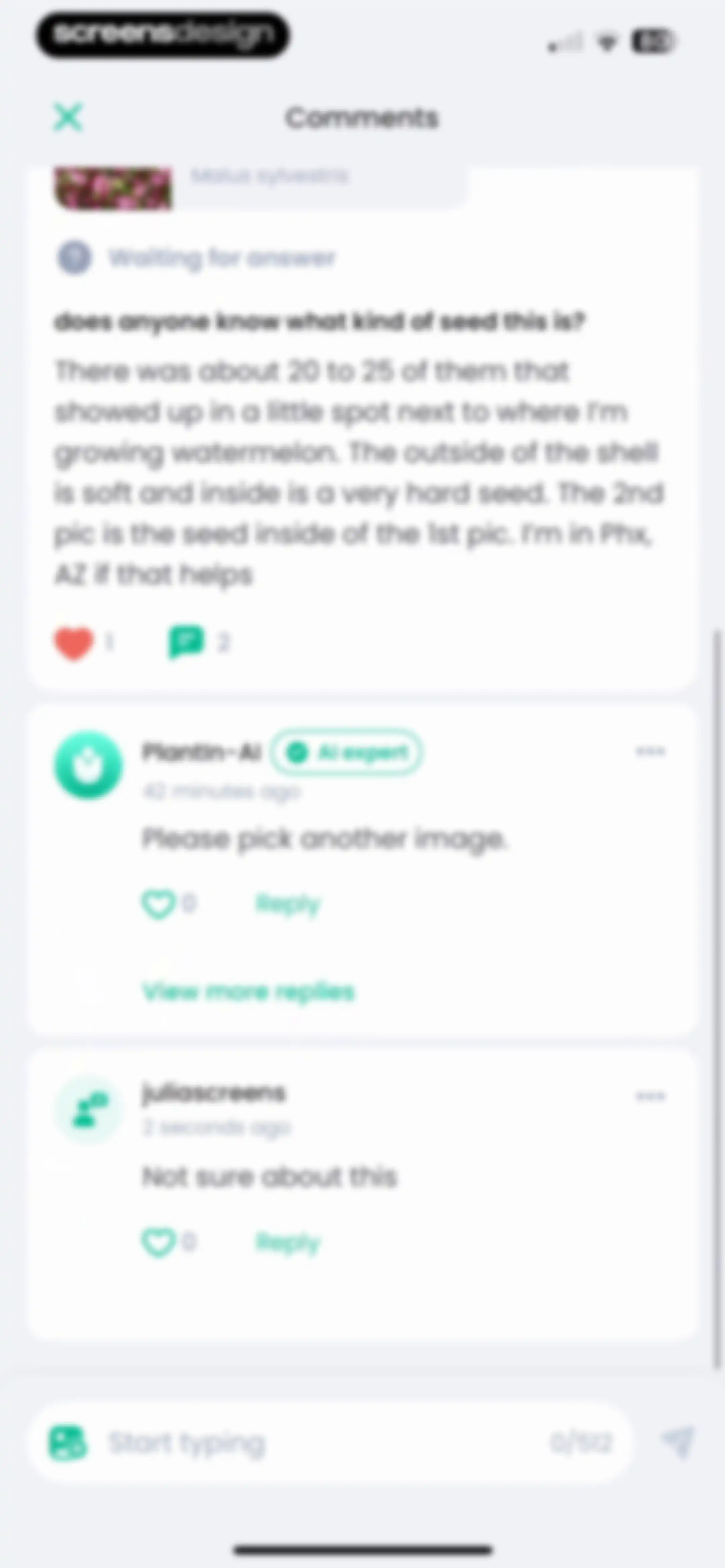 PlantIn: Plant Identifier・Care screen 128