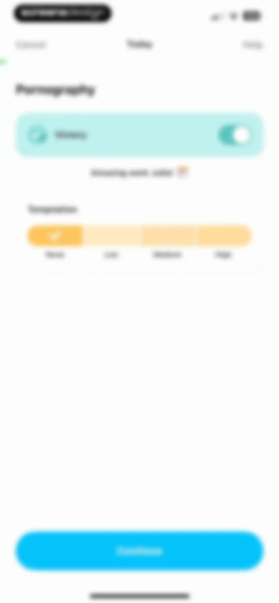 Brainbuddy: Quit PMO screen 148