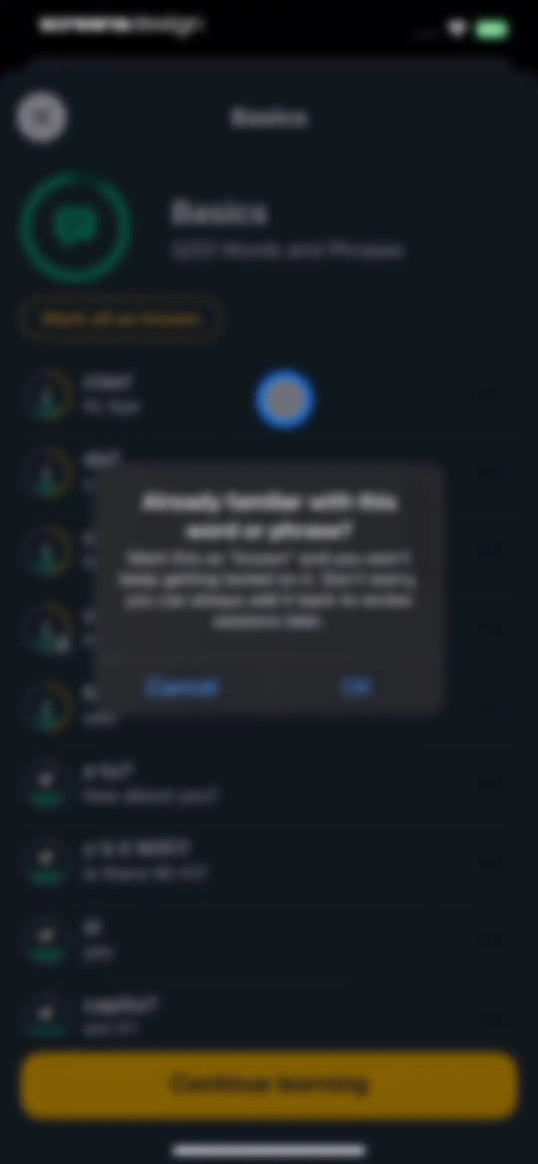 Memrise Easy Language Learning screen 47