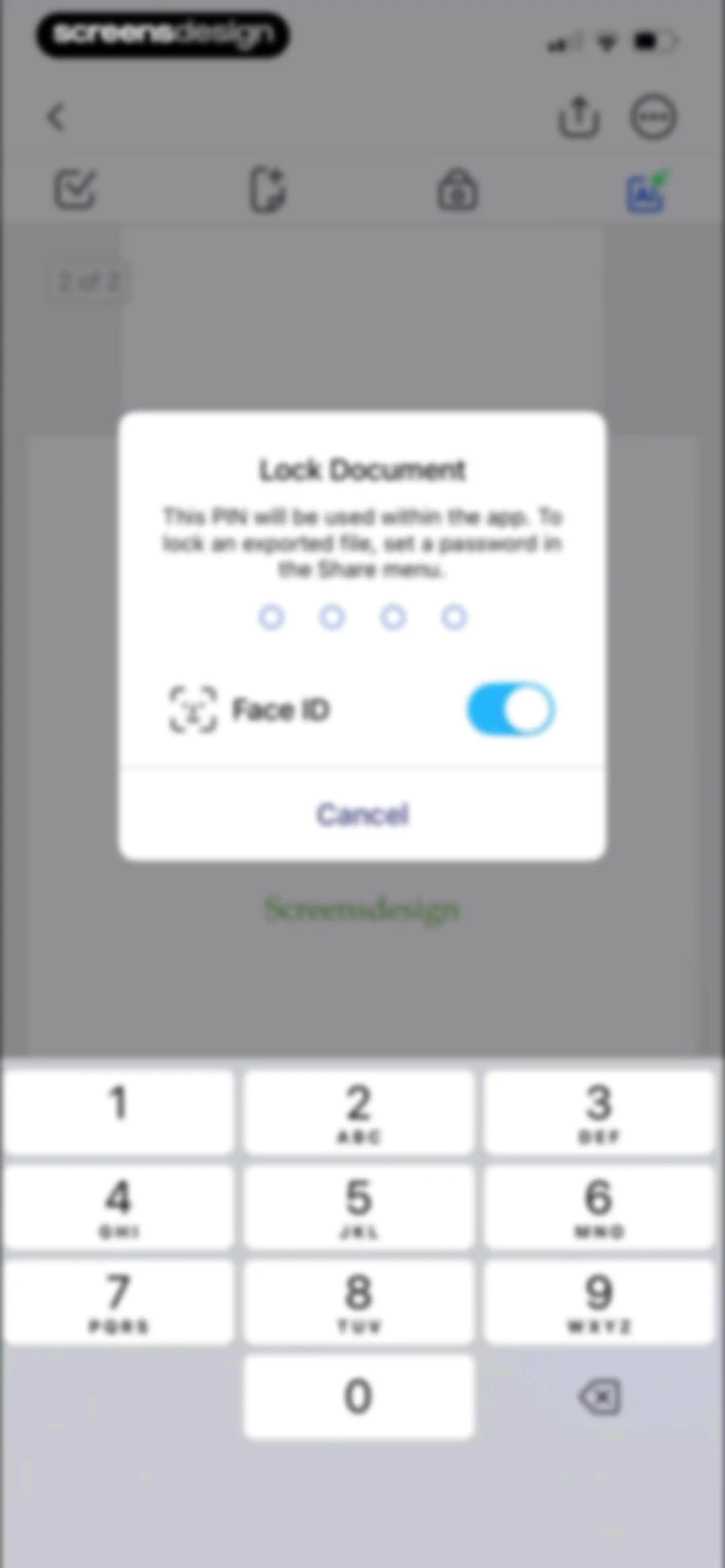 Forma: PDF Document Editor screen 83