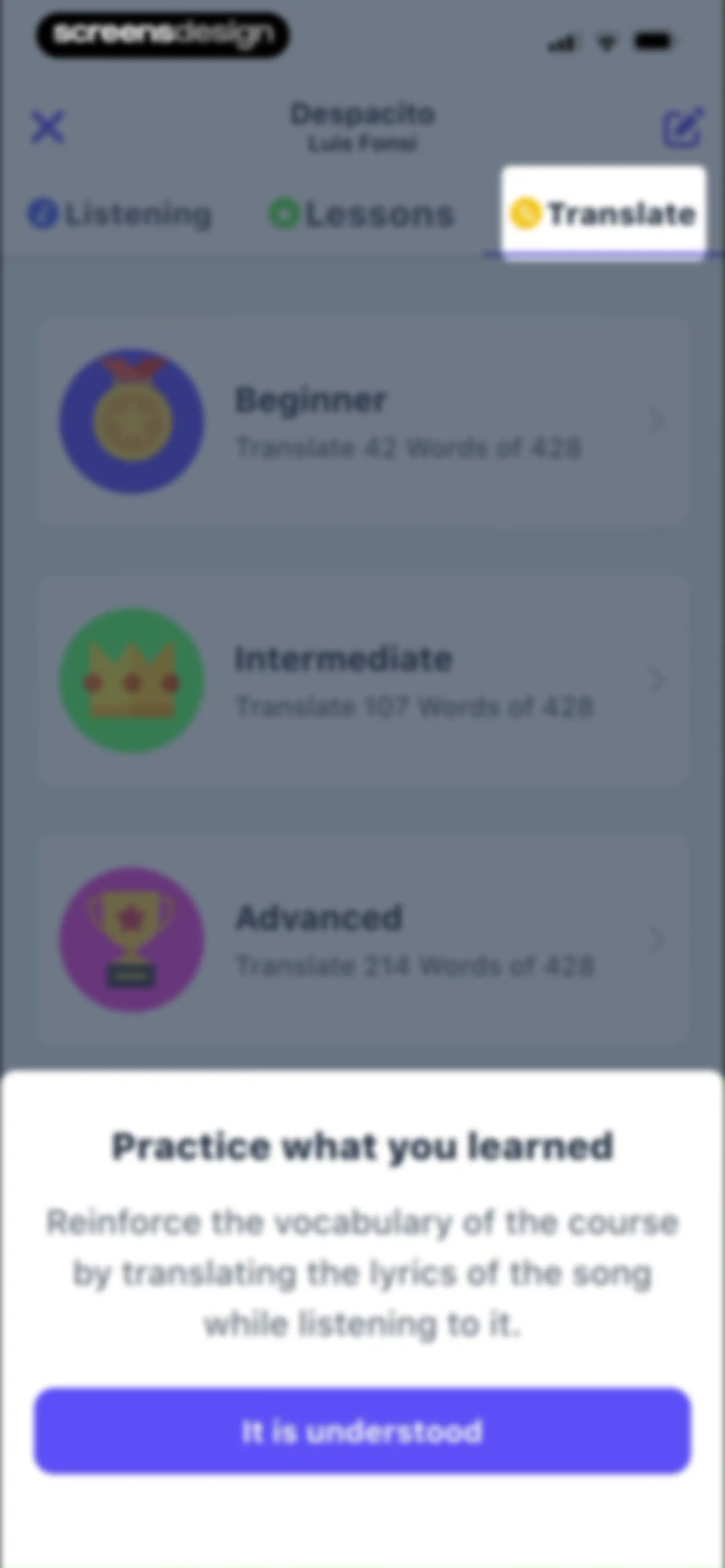 Language Reactor - Sounter screen 40