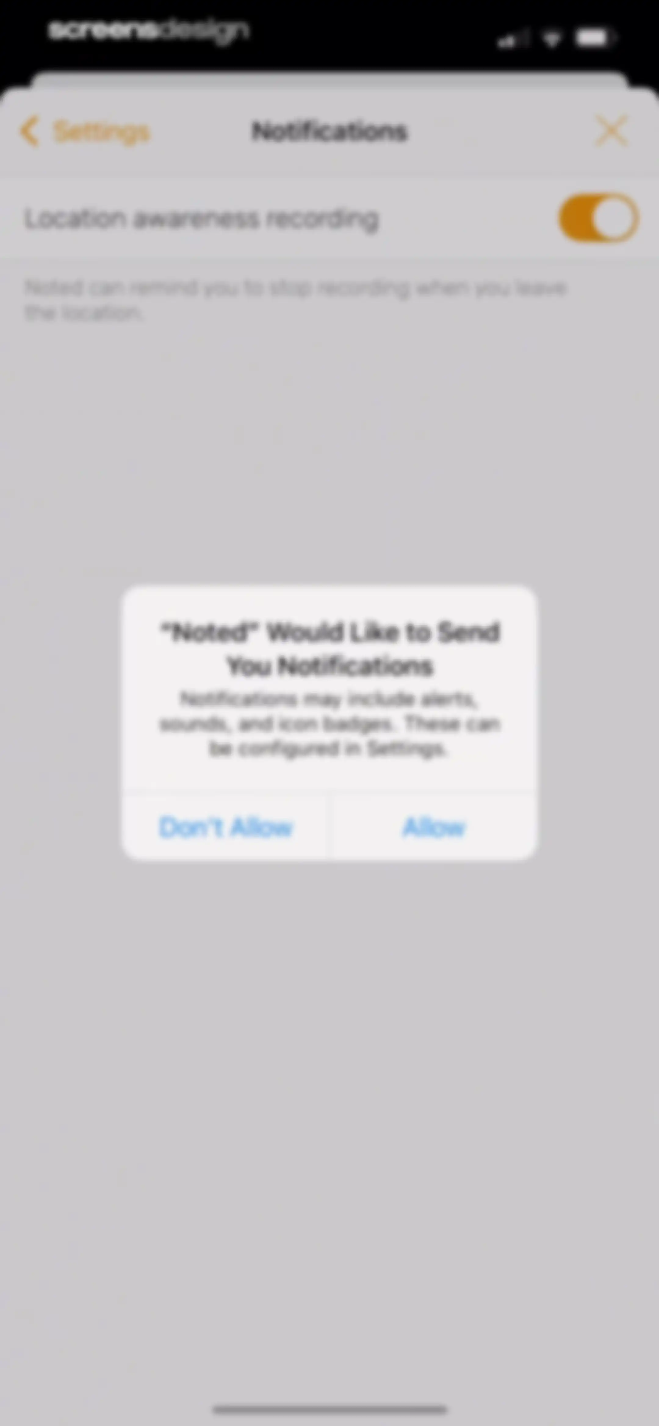 Noted: Record & AI Transcribe screen 126