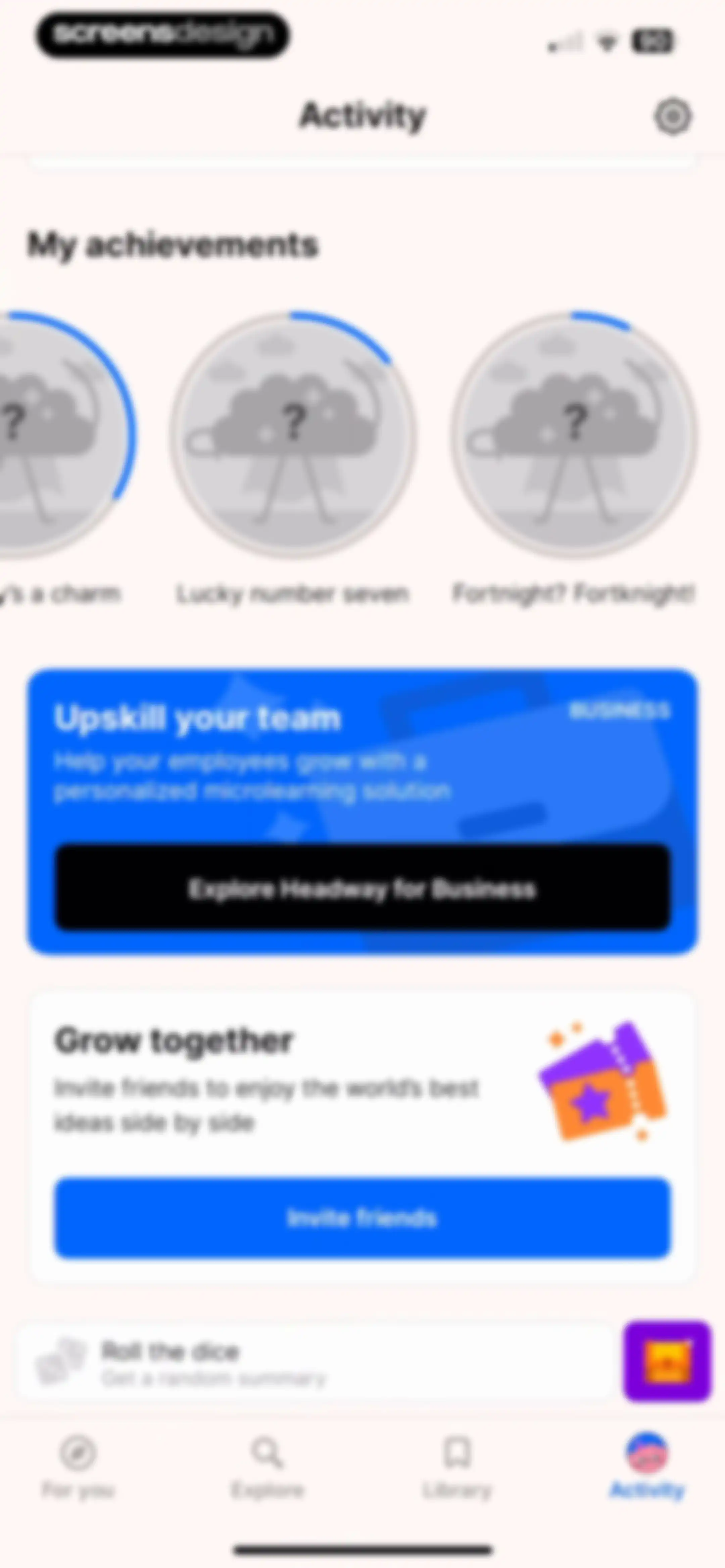 Headway - Daily Micro Learning screen 152