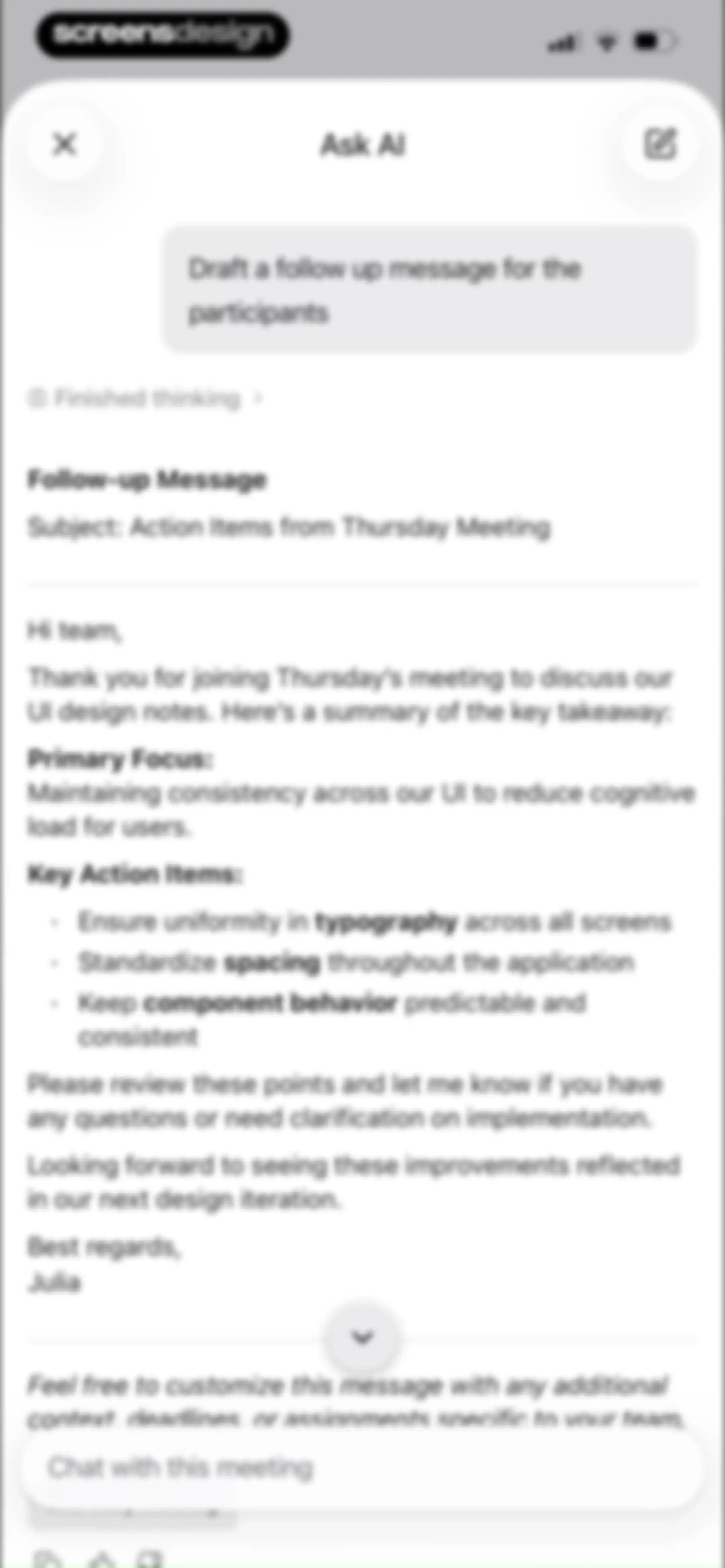 AI Meeting Note Taker - Jamie screen 37