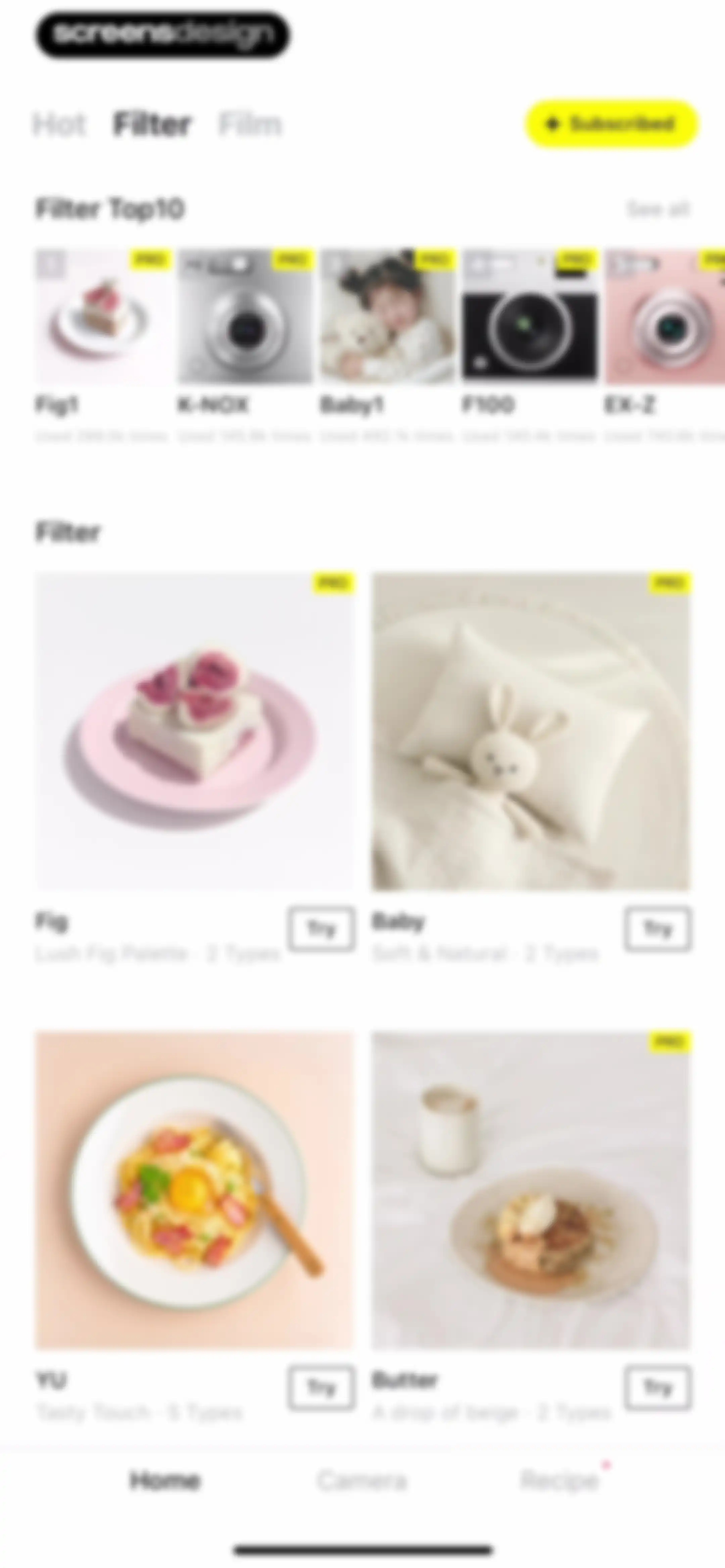 Foodie - Filter & Film Camera screen 86