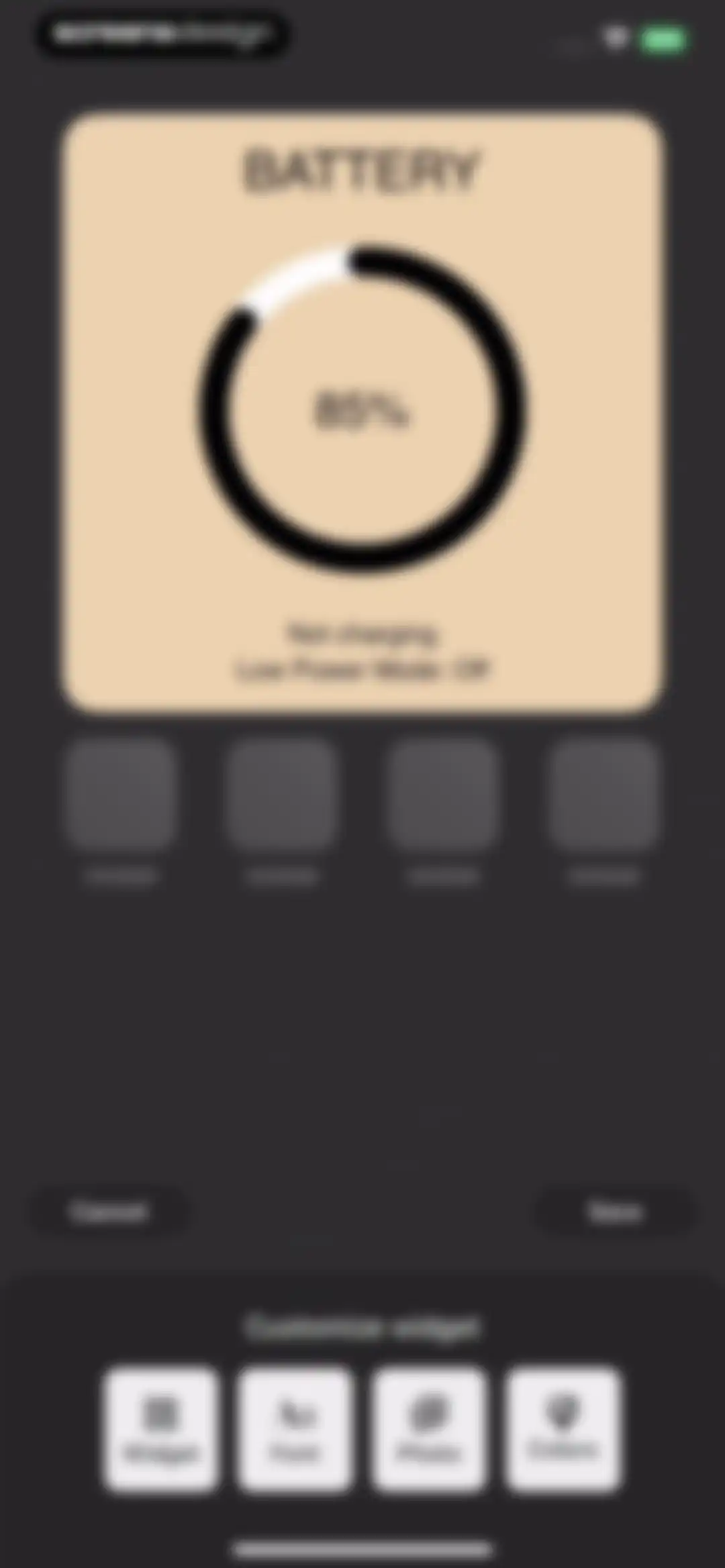 Aesthetic: App icons & Widgets screen 80
