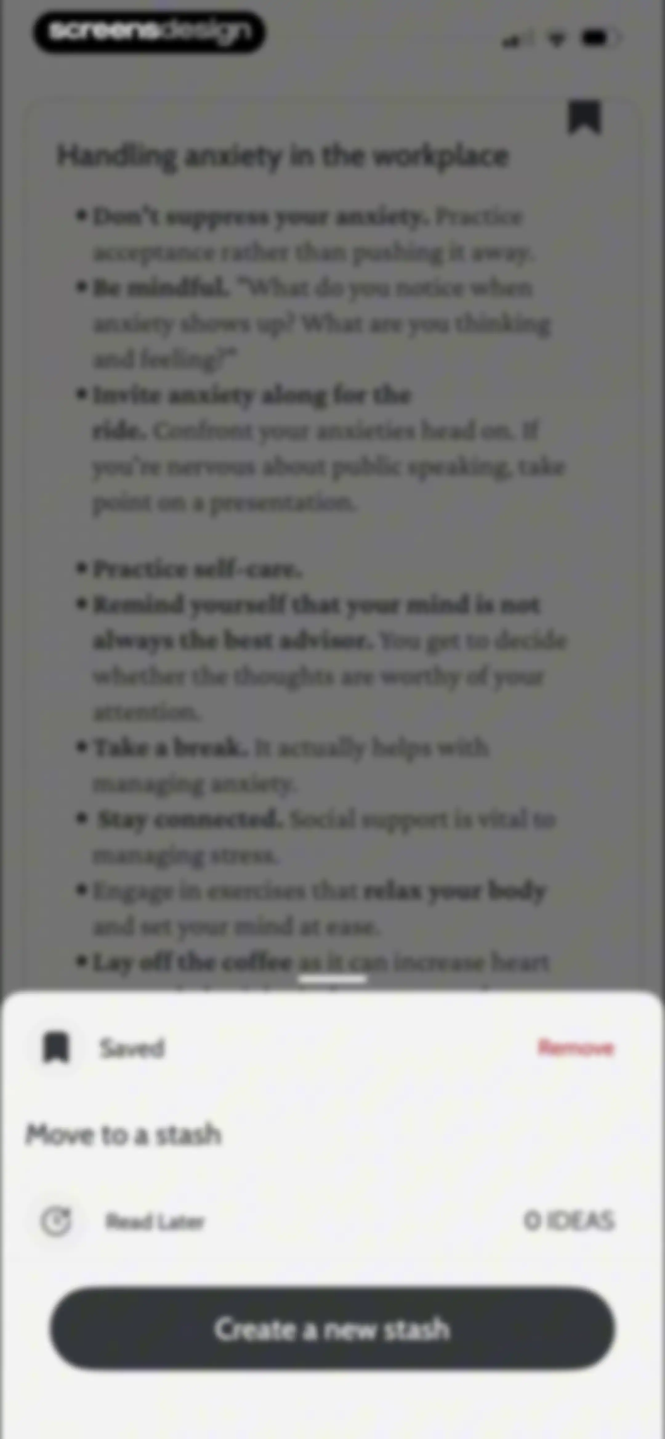 Deepstash: Smarter Every Day! screen 97