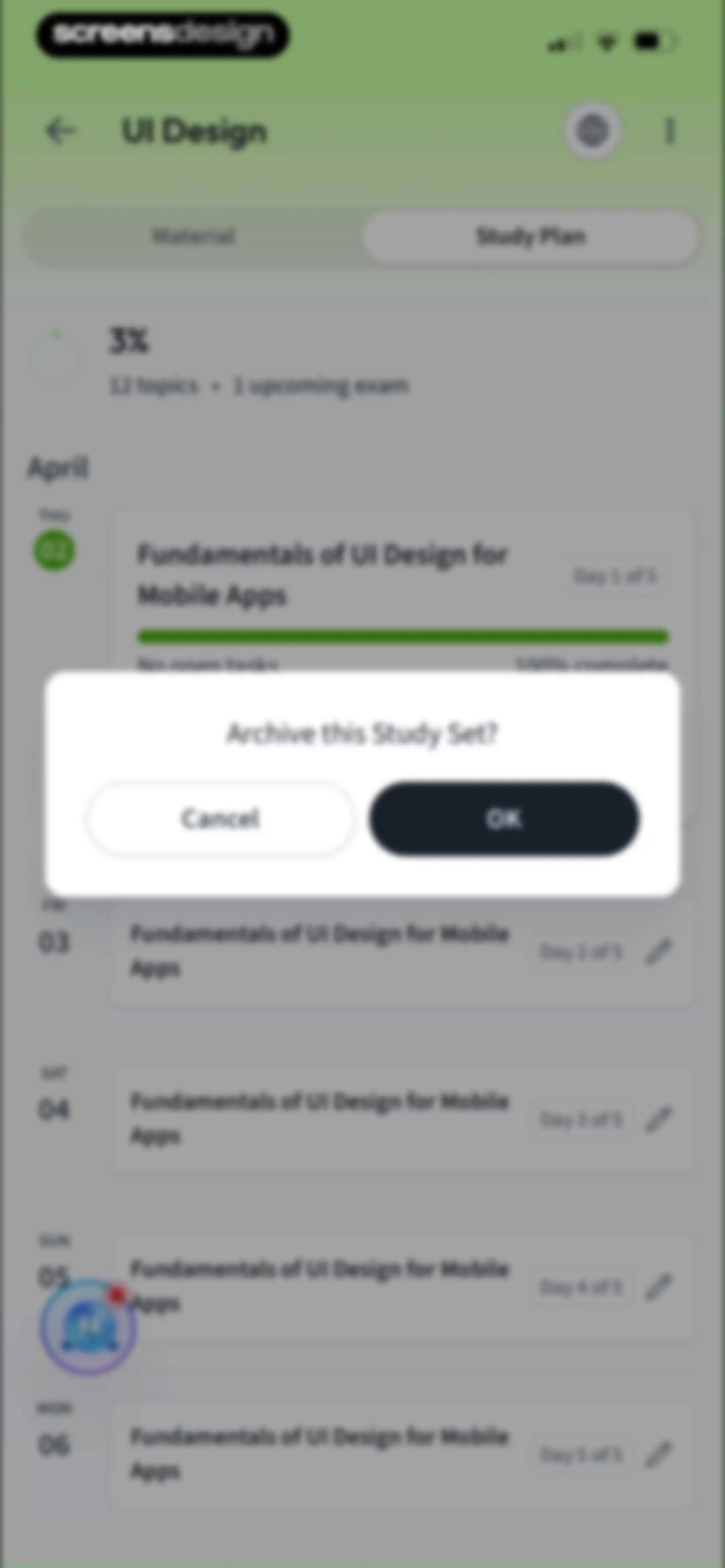 Vaia: AI Flashcards. Study App screen 110