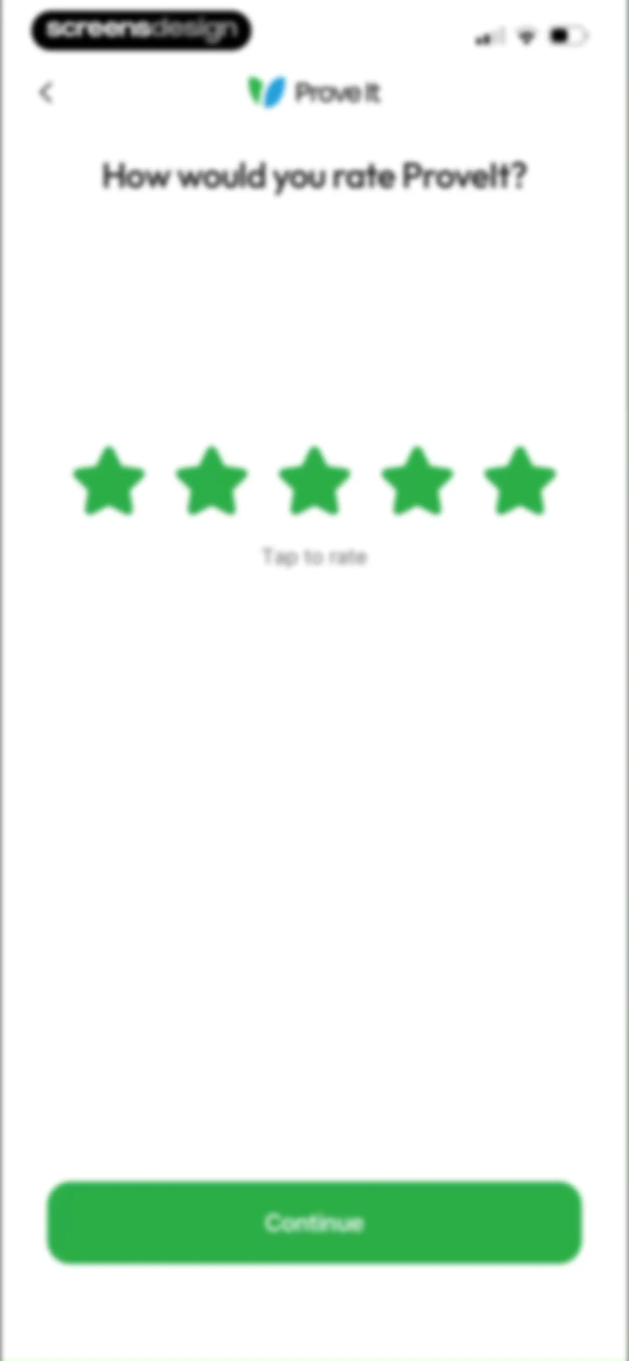 Prove It - Supplement Scanner screen 37