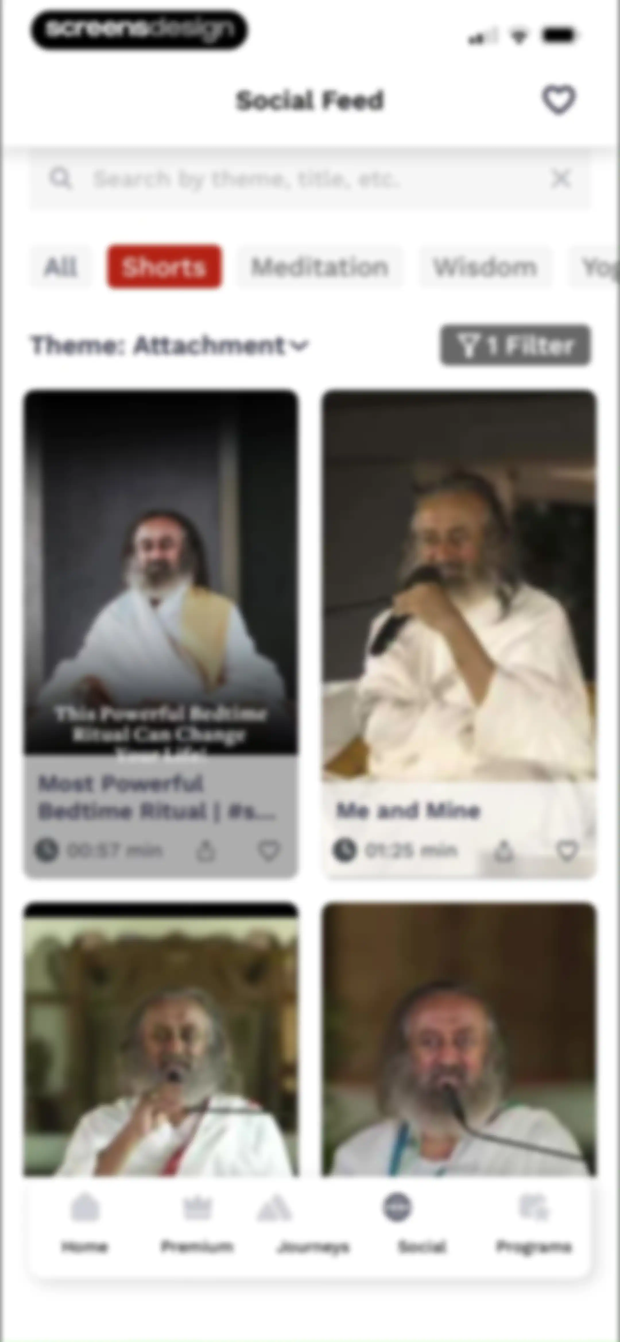 Art of Living Official App screen 13