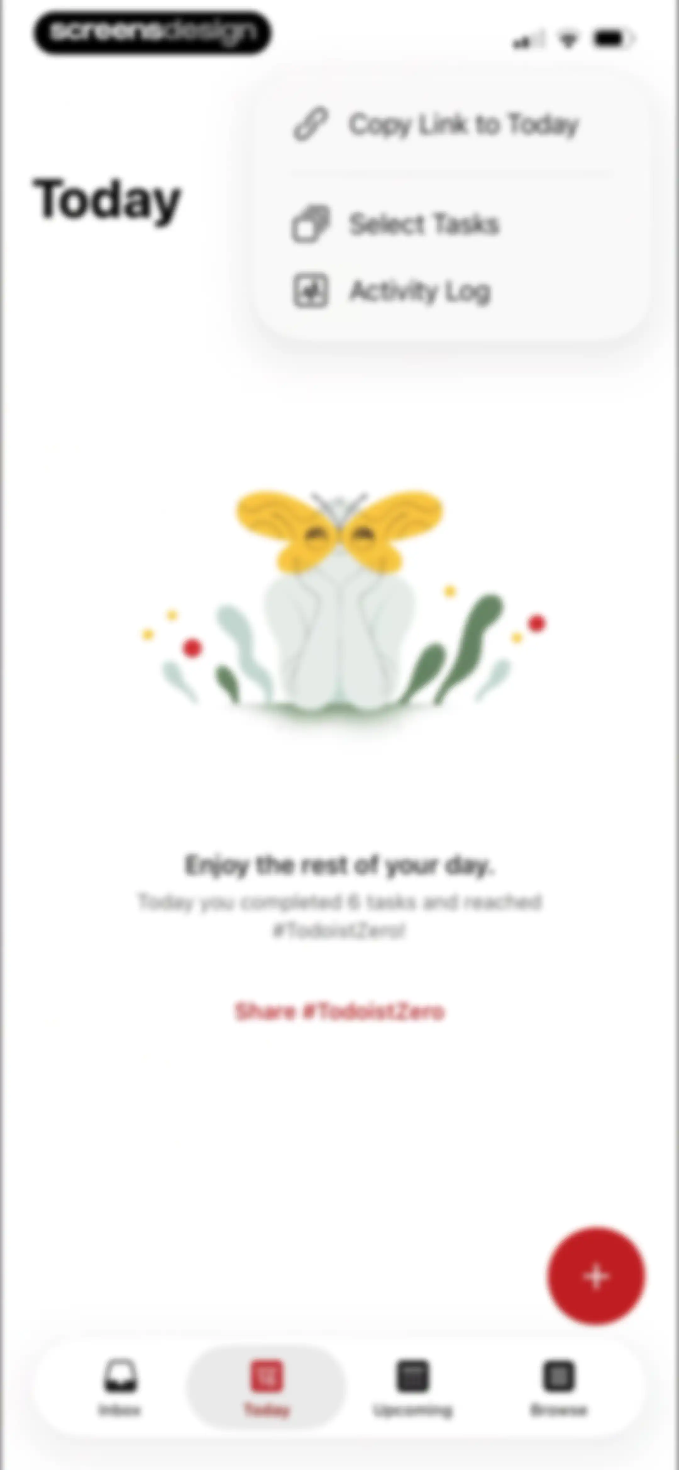 Todoist: To Do List & Calendar screen 109