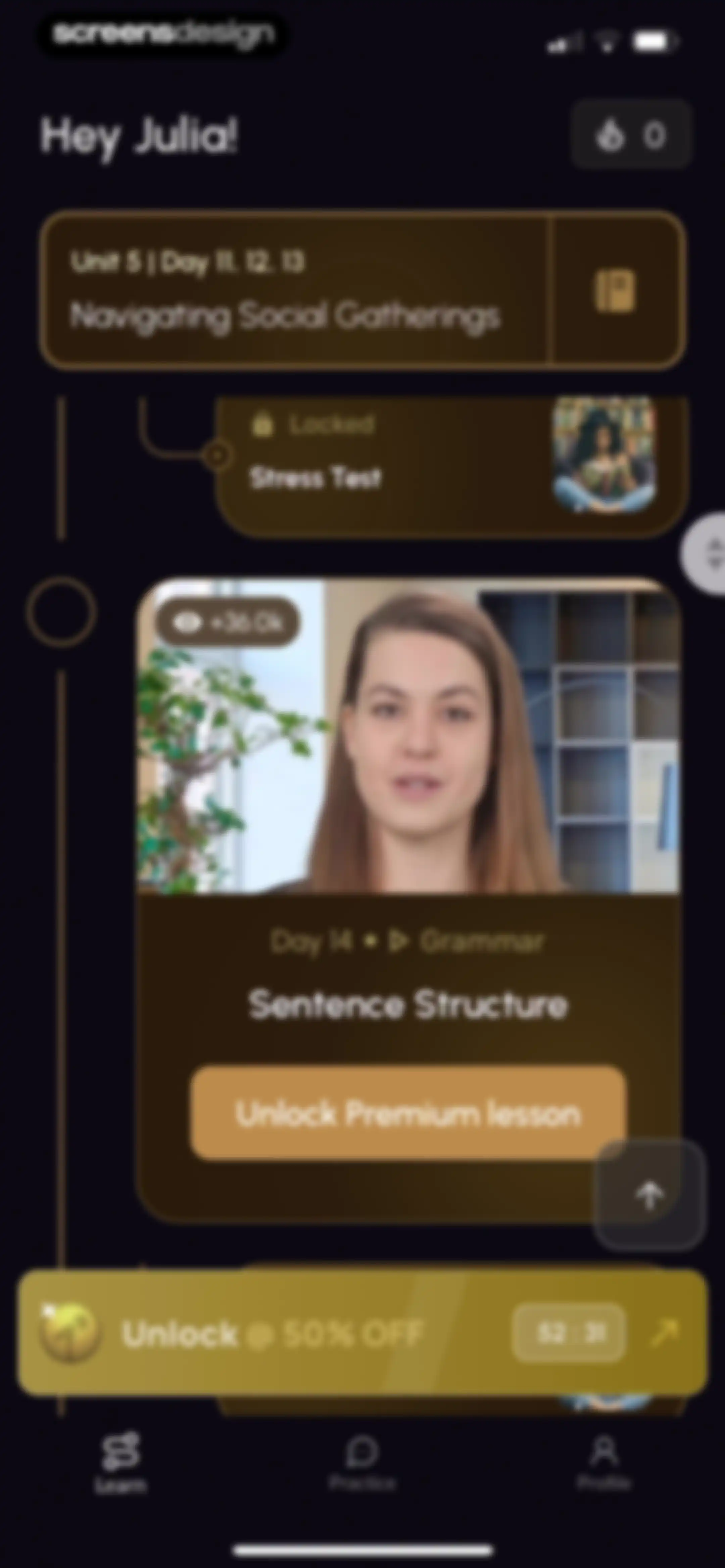 Stimuler- English Speaking App screen 60