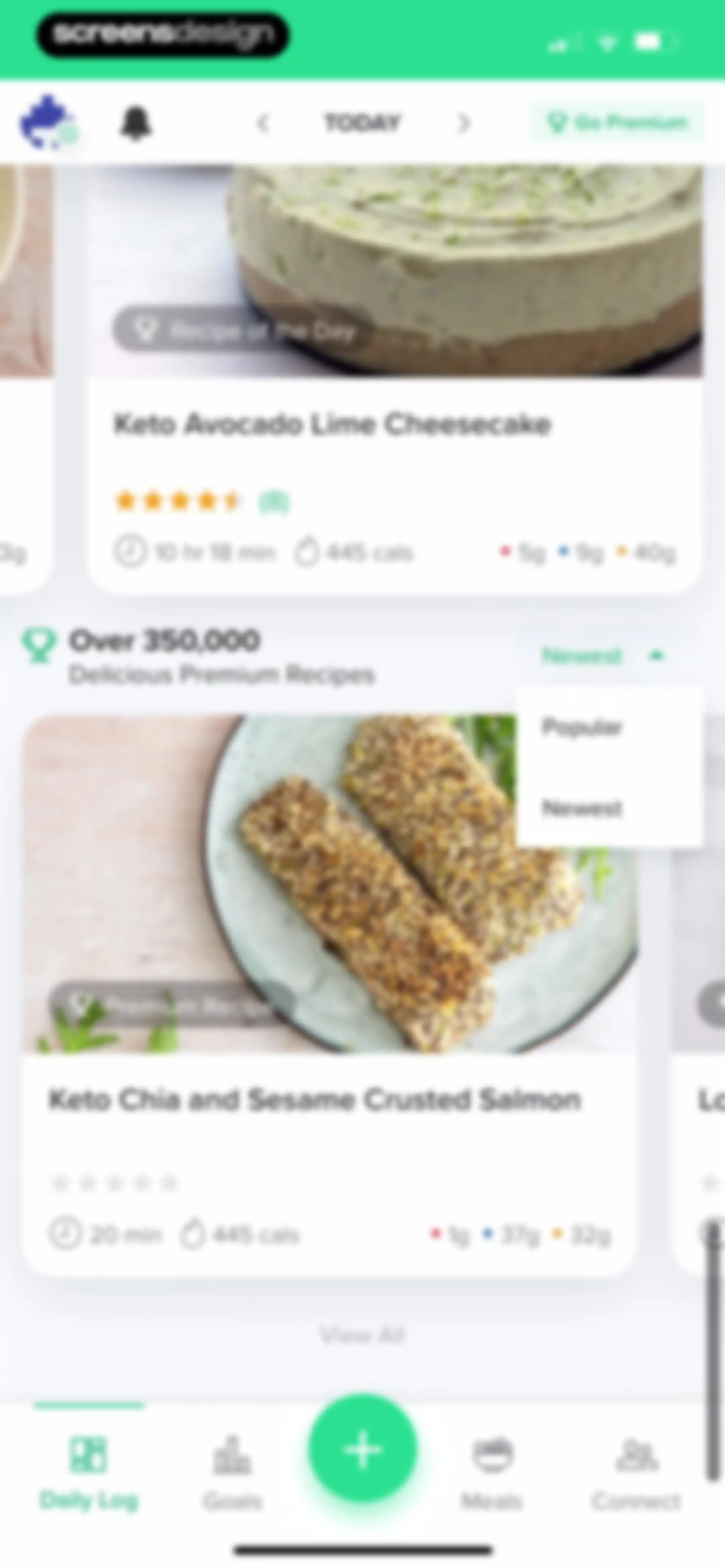 Carb Manager: Keto & Macro Log screen 213