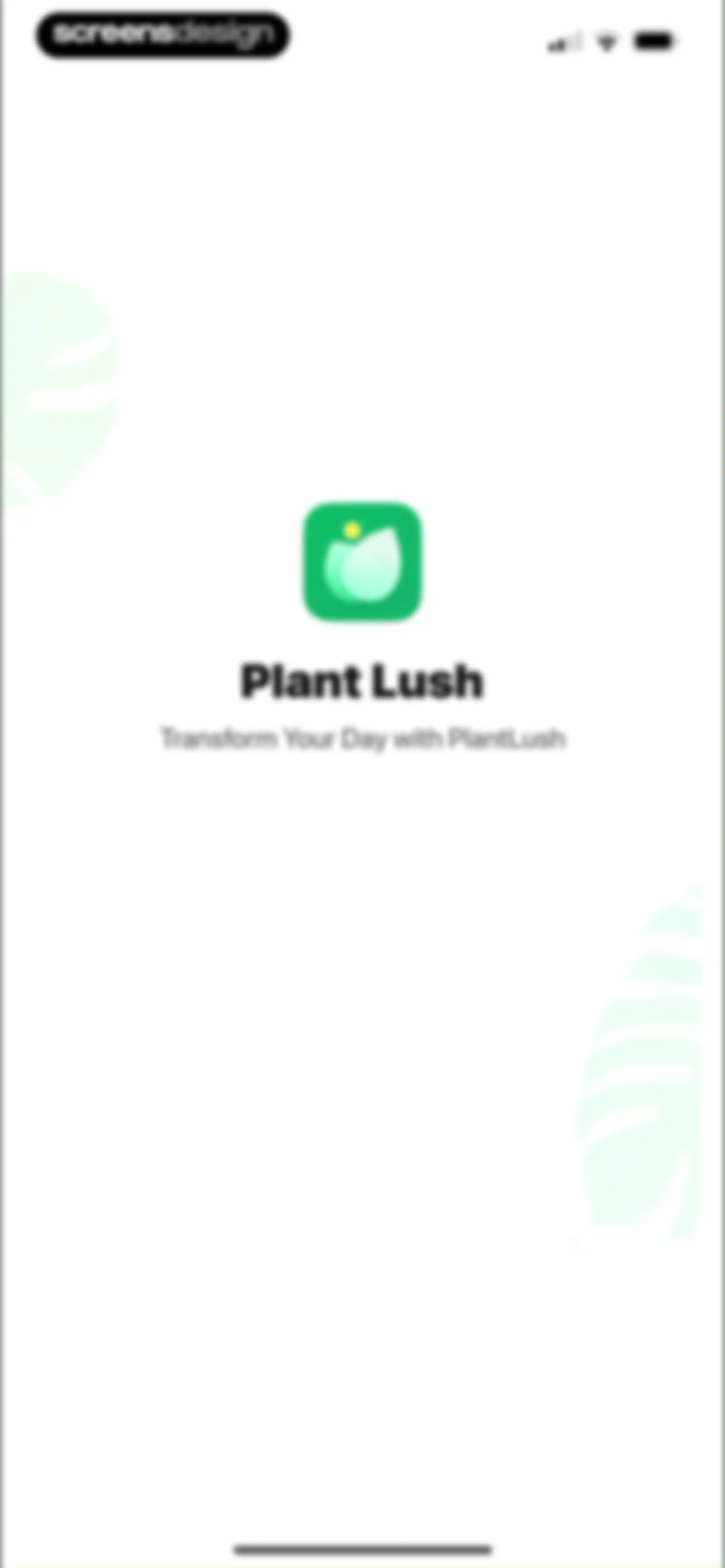 PlantLush: Plant ID & Care Pro screen 1