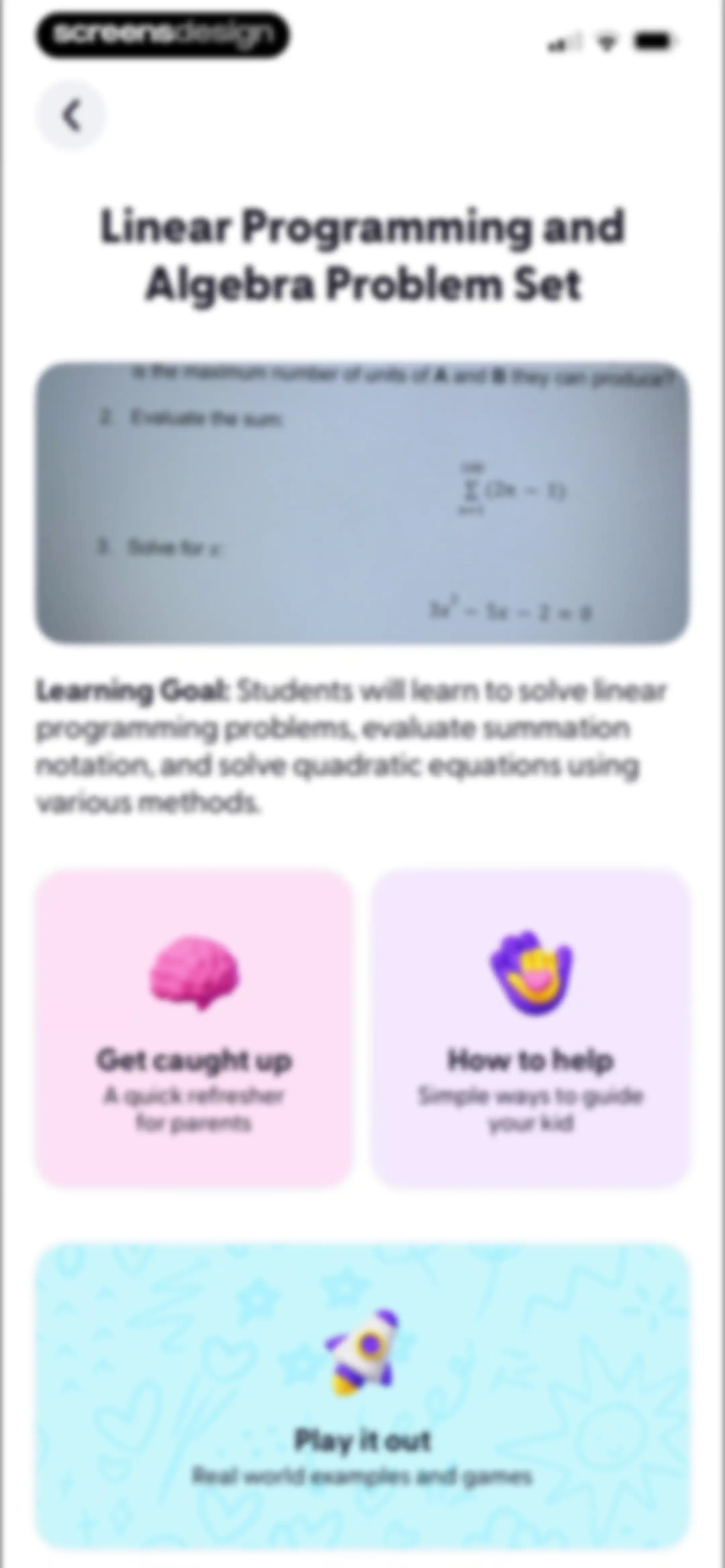 ClassDojo screen 82