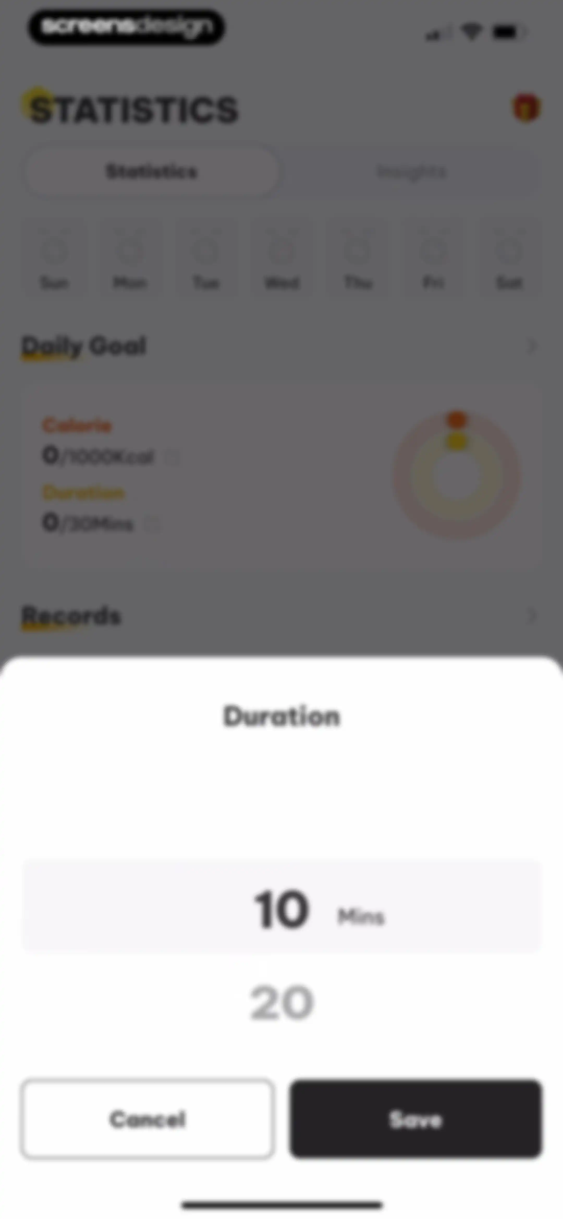 Muscle Monster Workout Planner screen 106