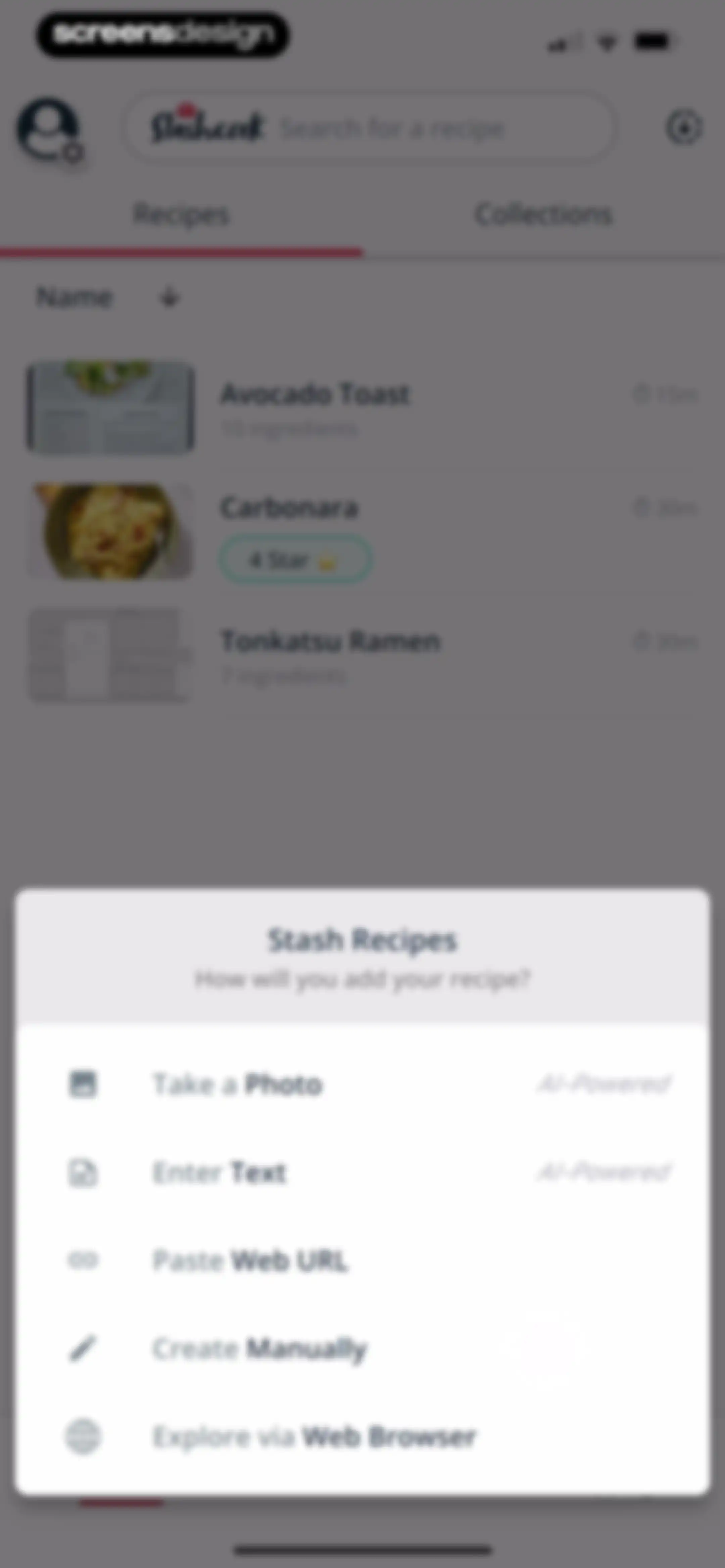 Stashcook: Recipe Keeper screen 100