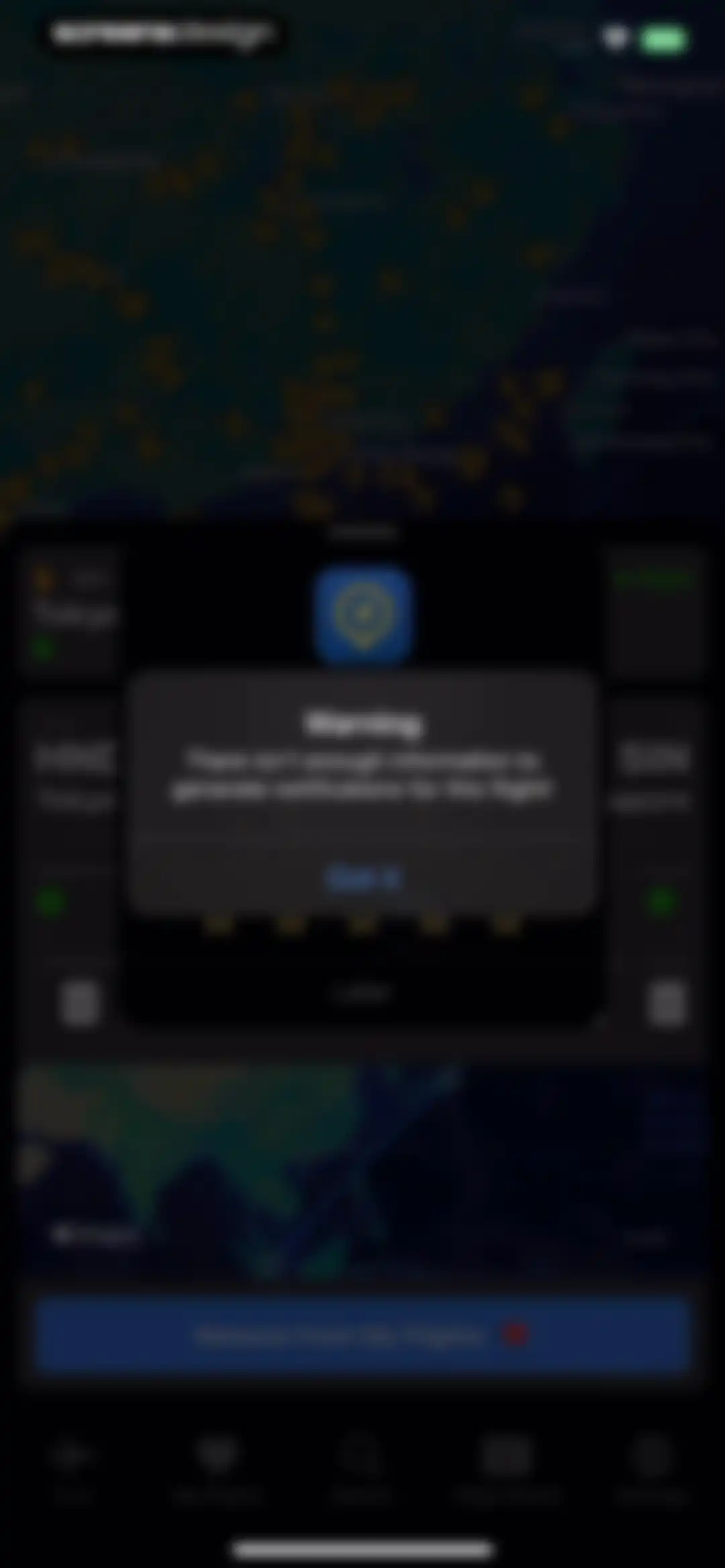 Flight Tracker Live screen 6