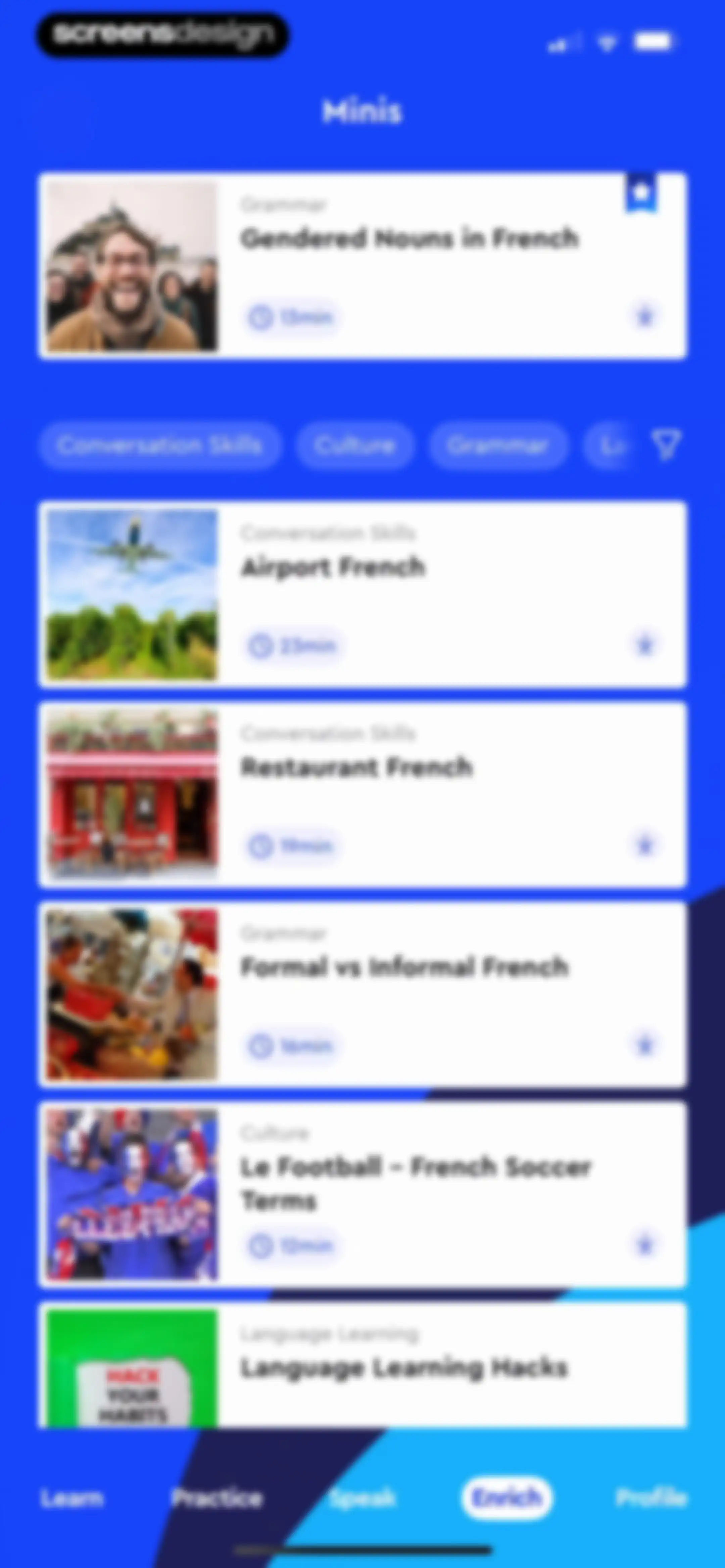 Pimsleur | Language Learning screen 147