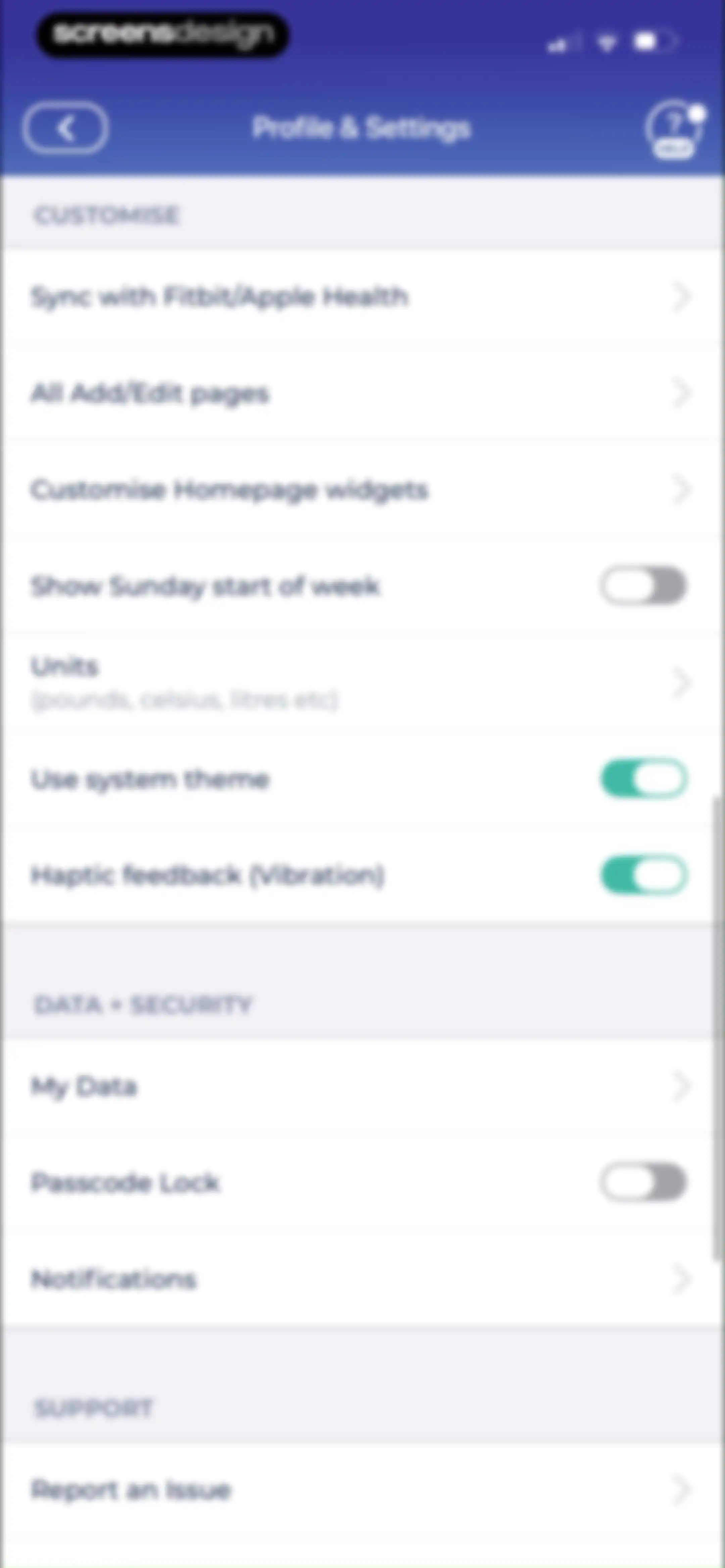 Bearable - Symptom Tracker screen 182