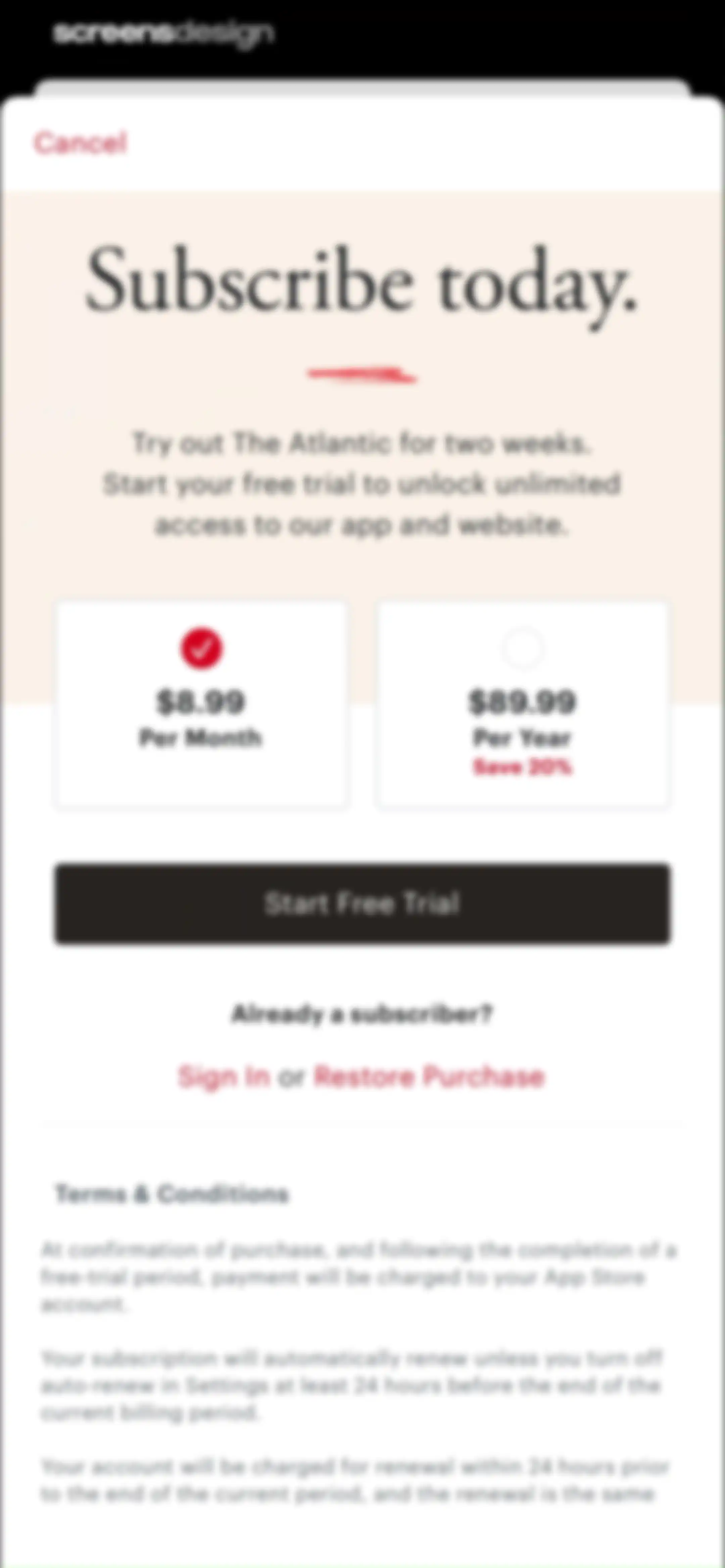 The Atlantic Magazine screen 7