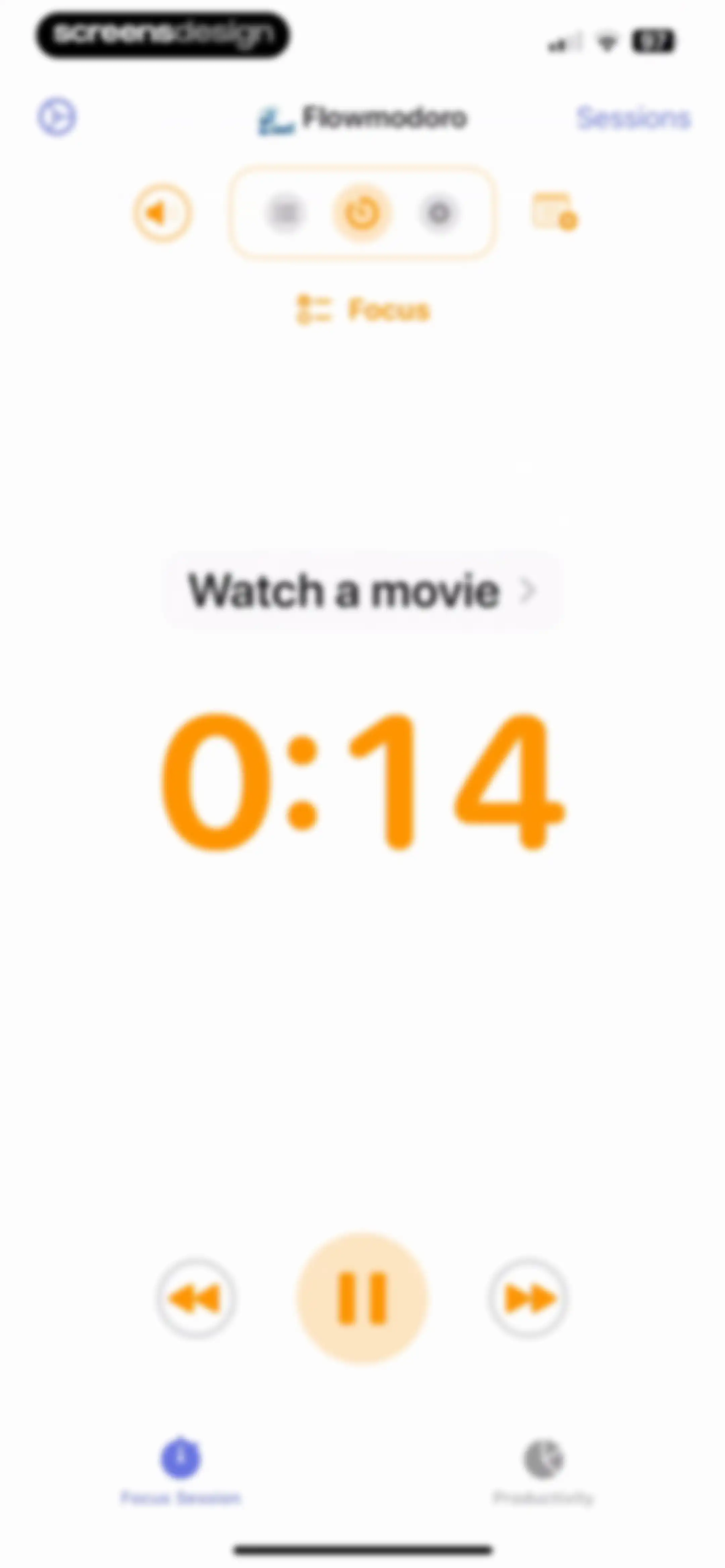 Focused Work - Pomodoro Timer screen 99