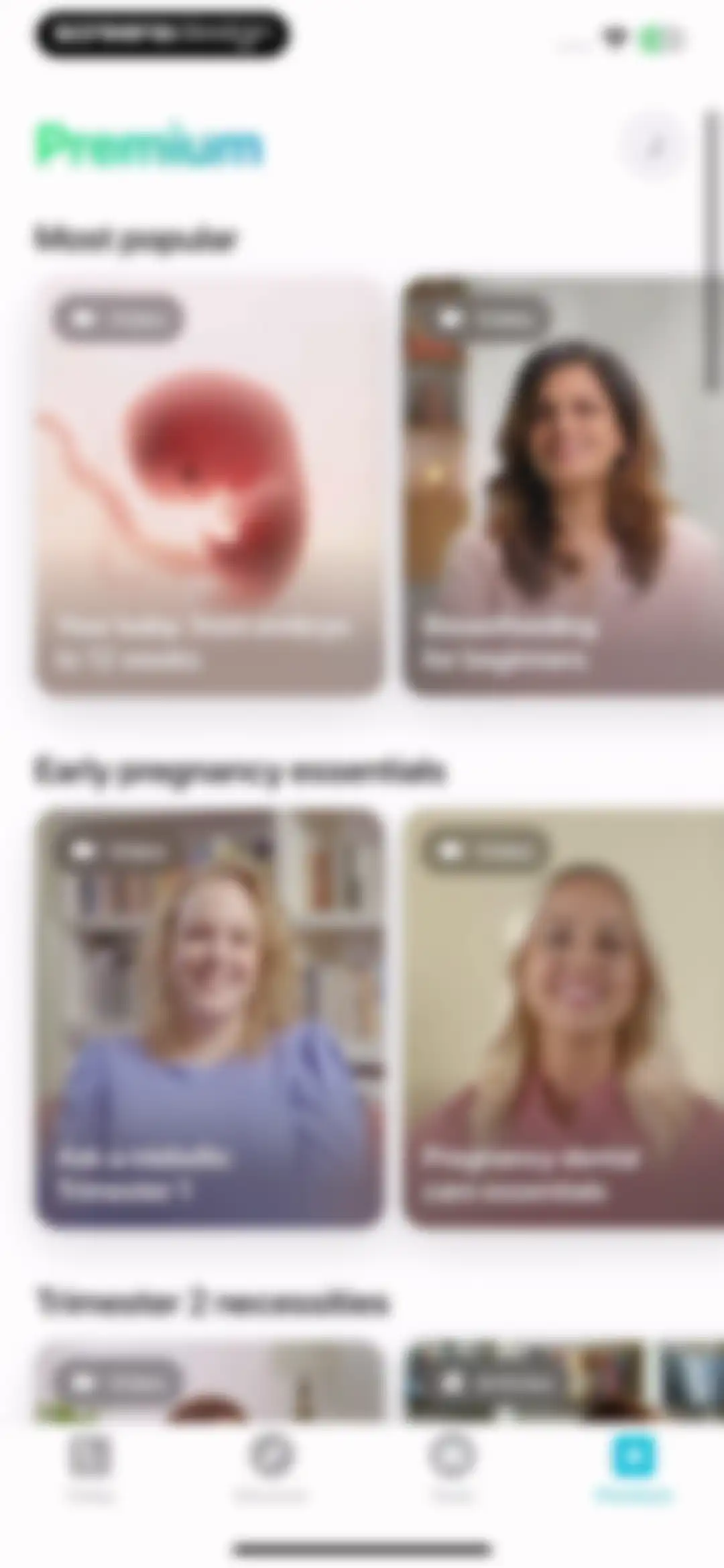 Pregnancy + | Tracker App screen 49