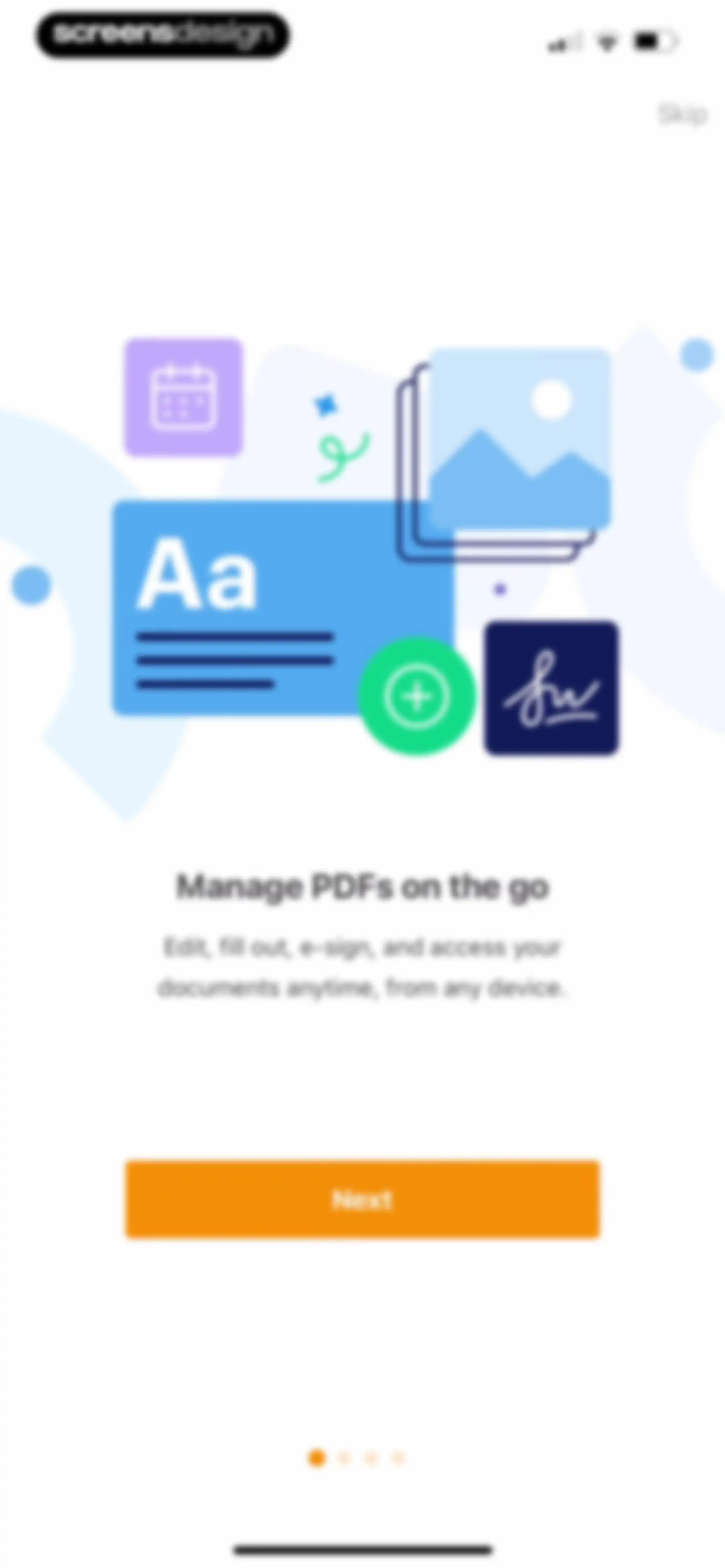 pdfFiller: edit PDF documents screen 7