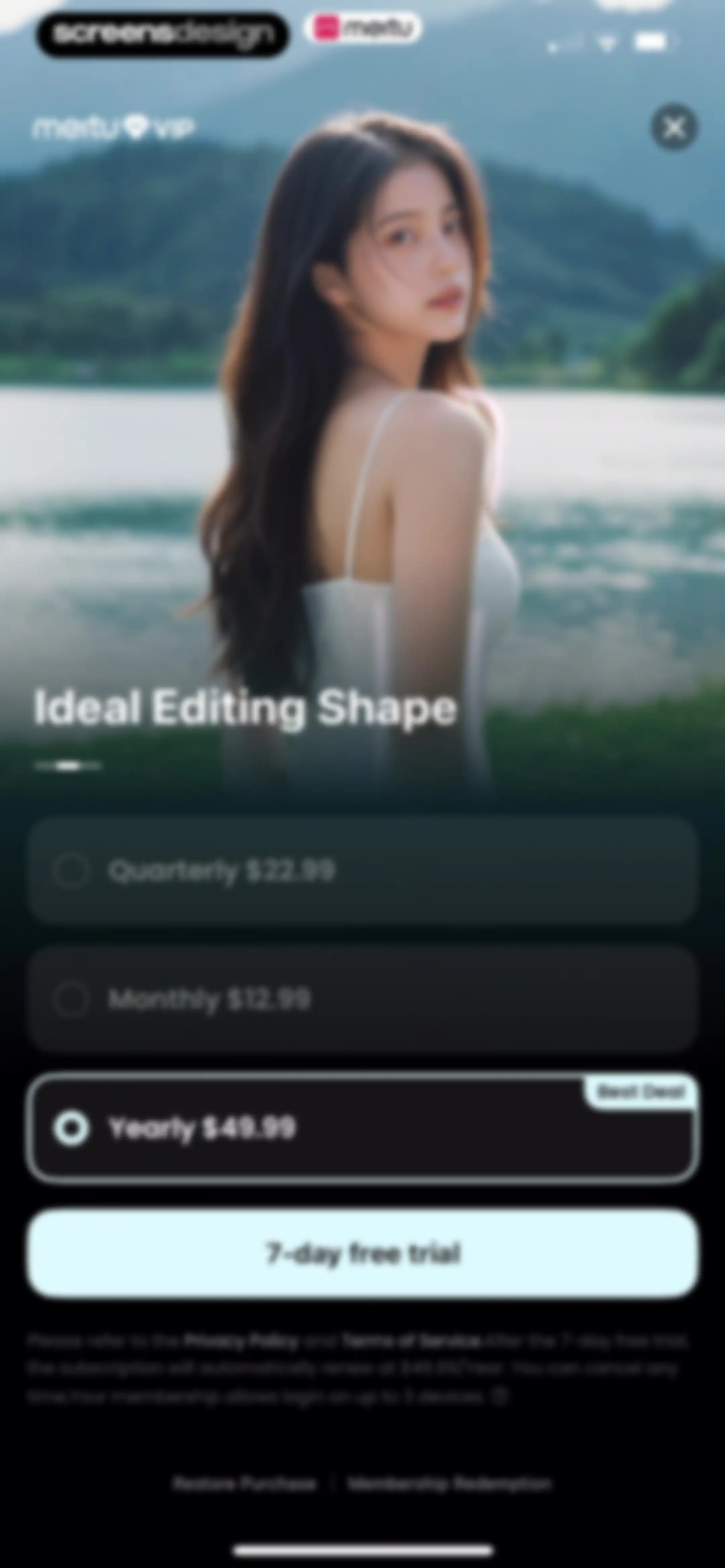 Meitu AI Photo & Video Editor screen 7