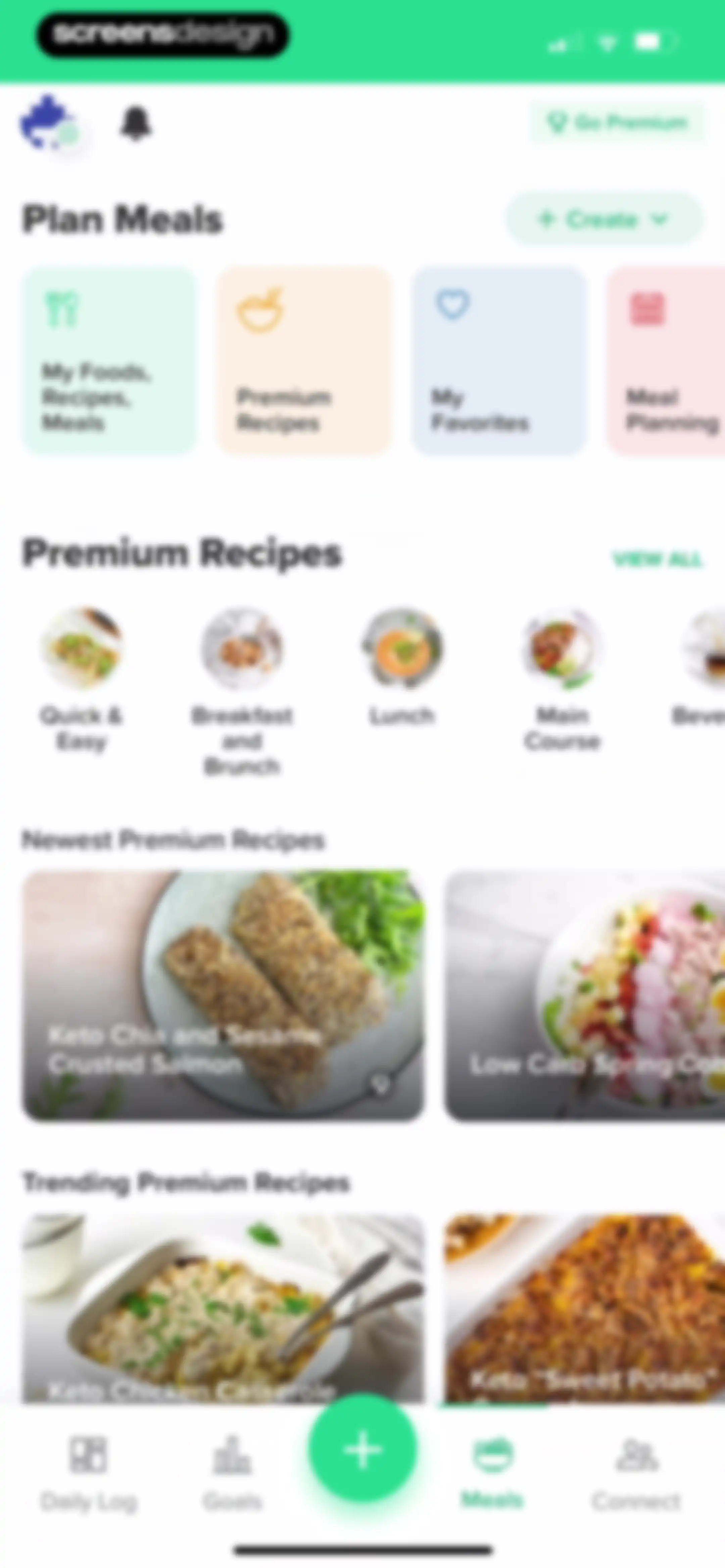 Carb Manager: Keto & Macro Log screen 240