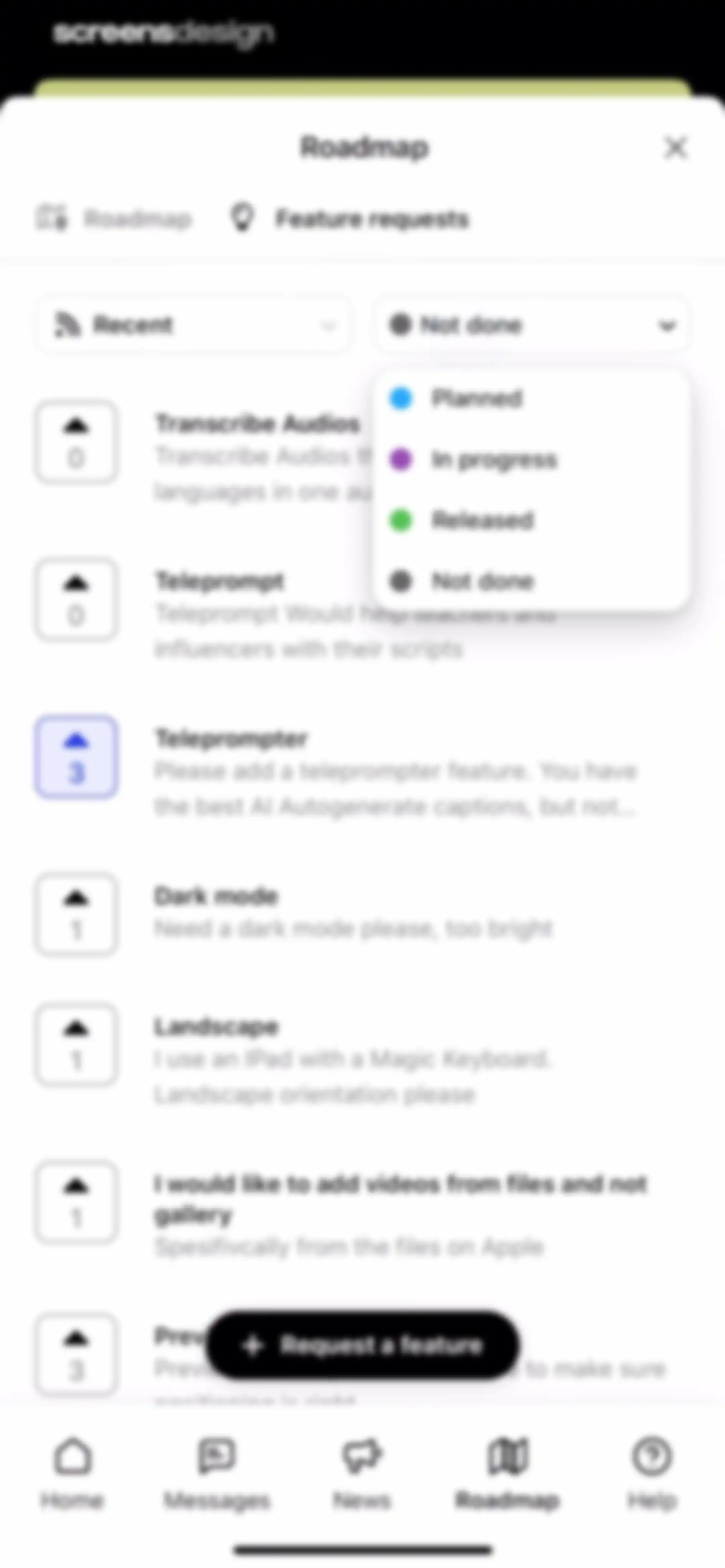Subcap: Captions AI, Subtitles screen 64
