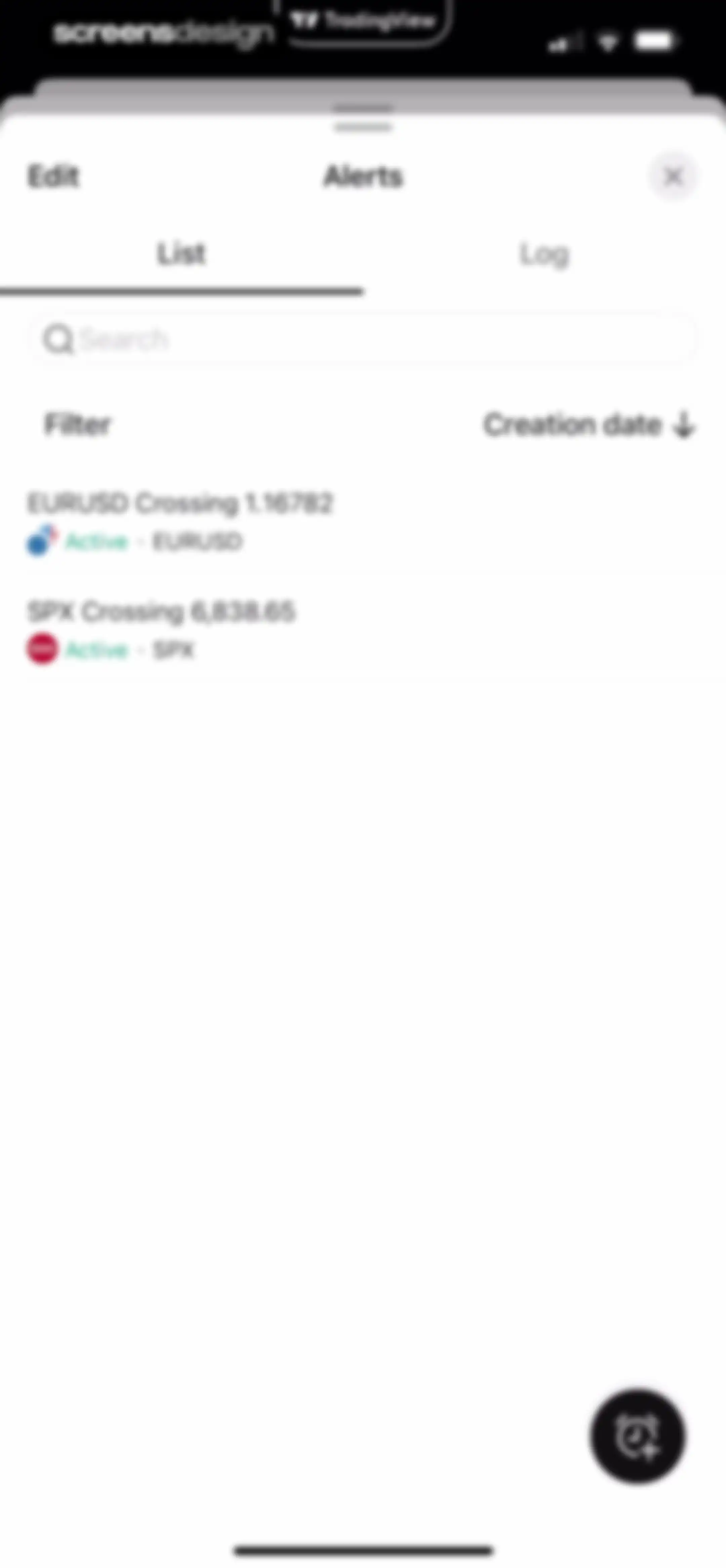 TradingView: Track All Markets screen 91