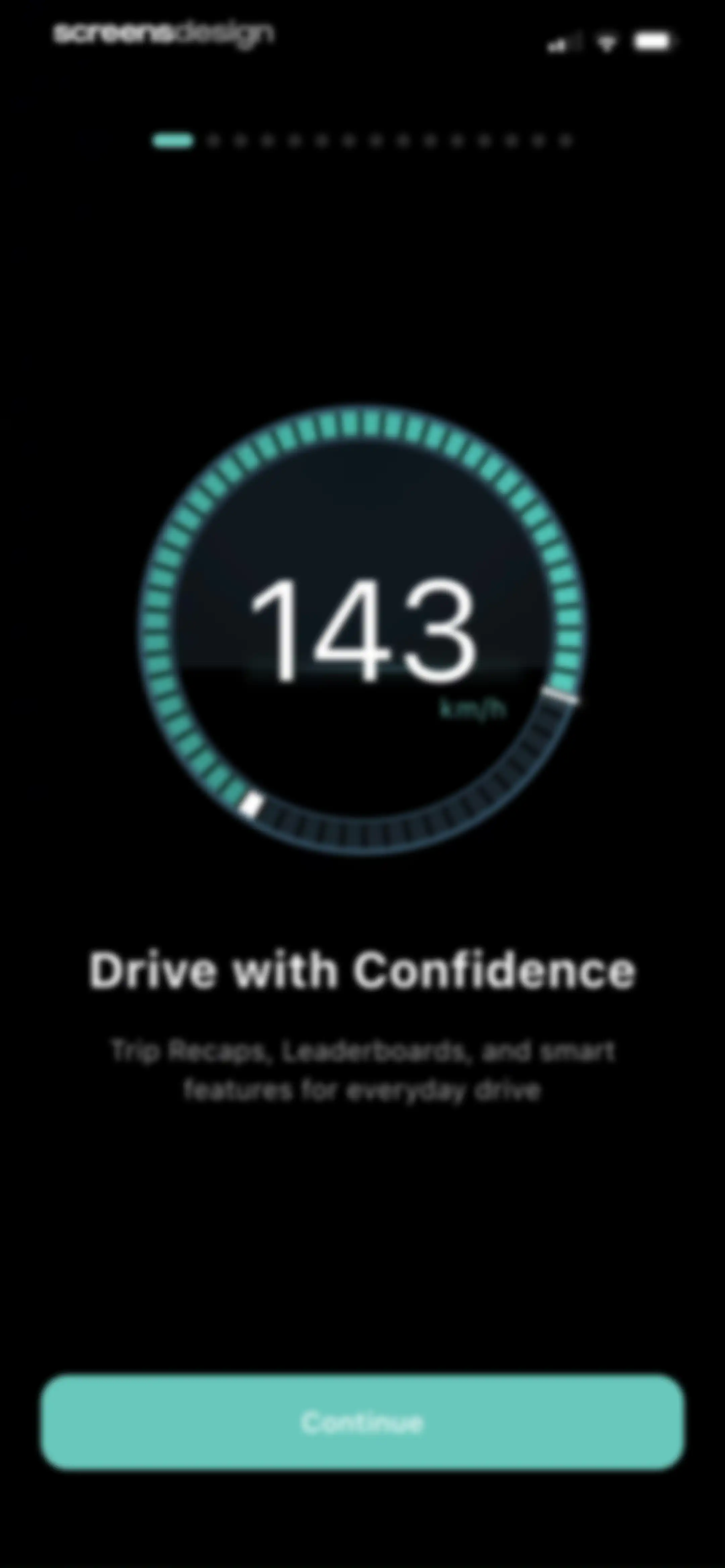 TripRank - Speed Tracker screen 2