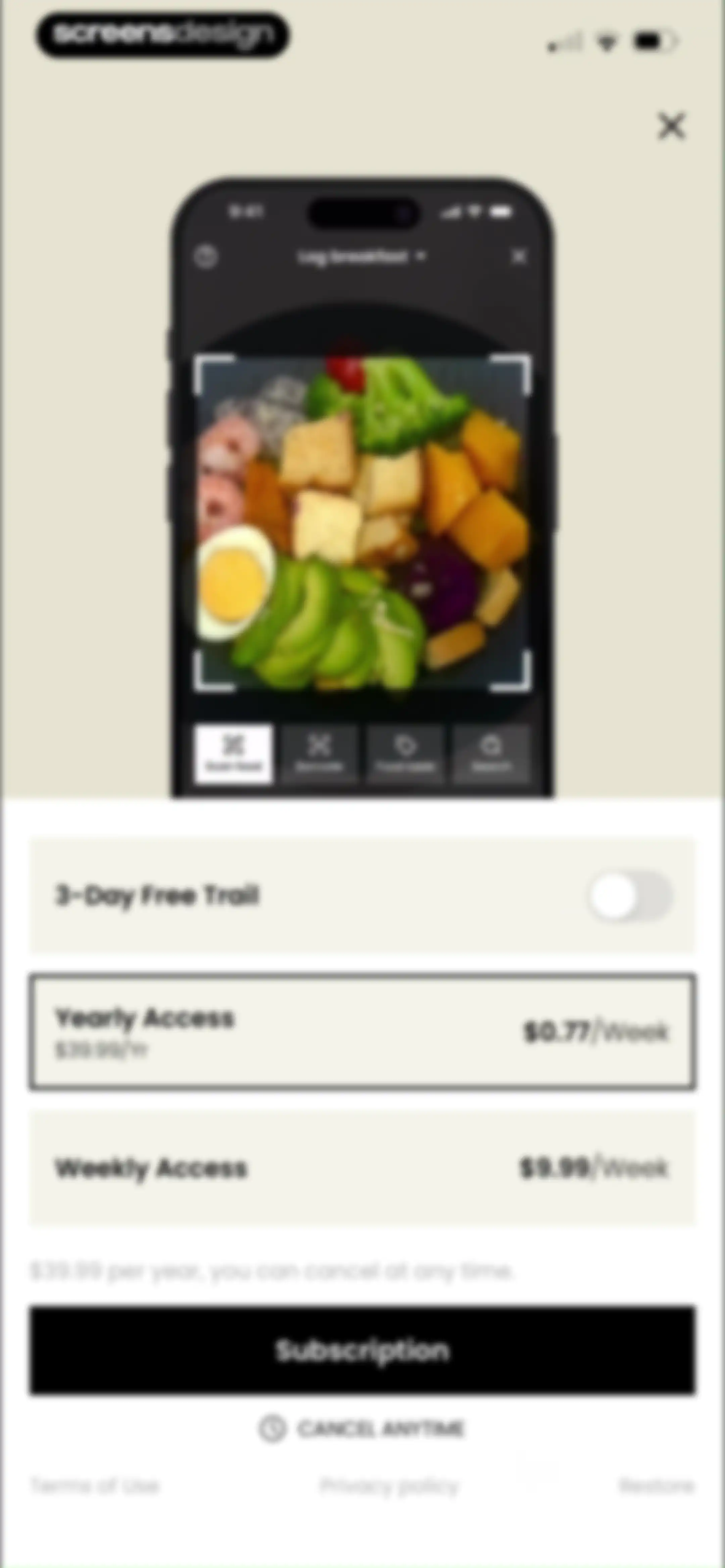 CalDiet - Food Analysis Pal screen 38