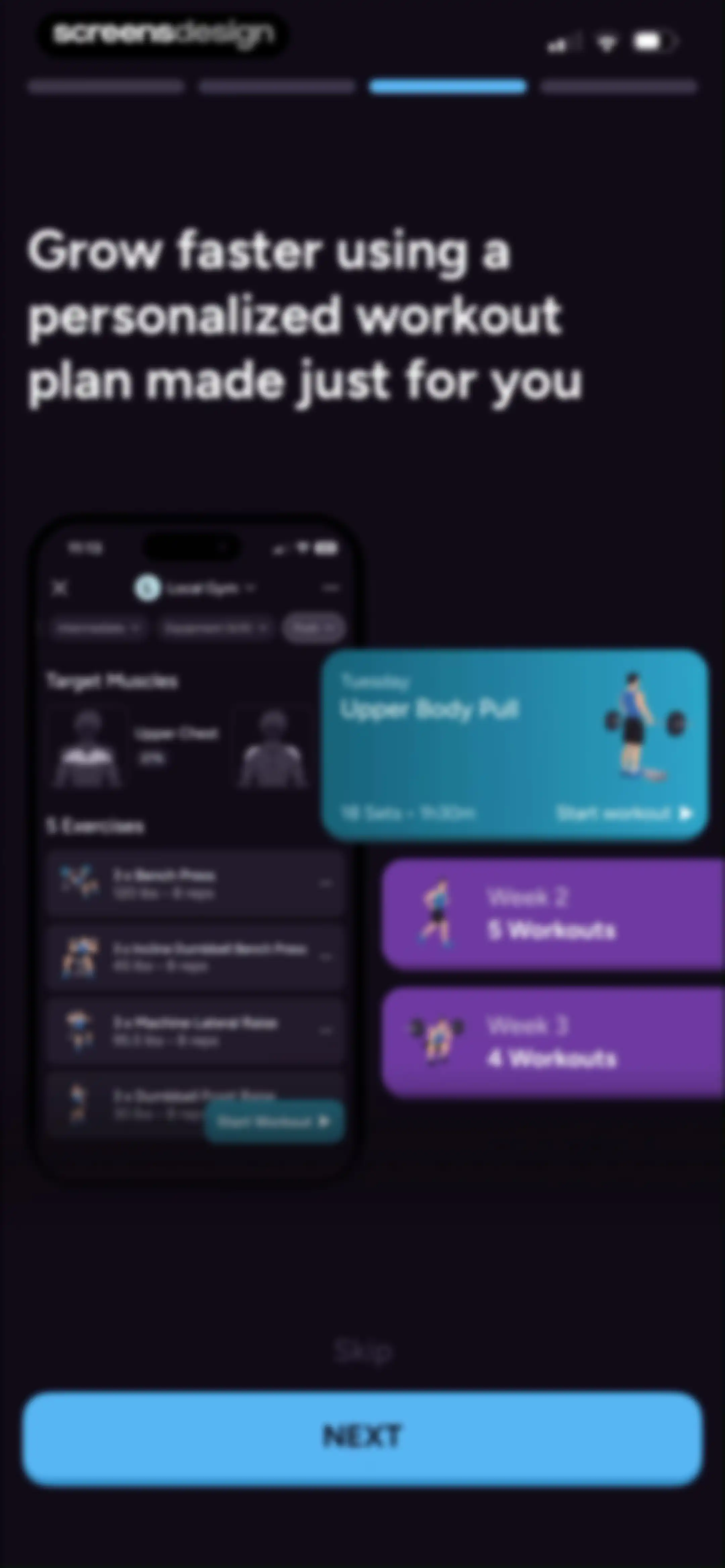 Liftoff - Ranked Gym Workouts screen 5