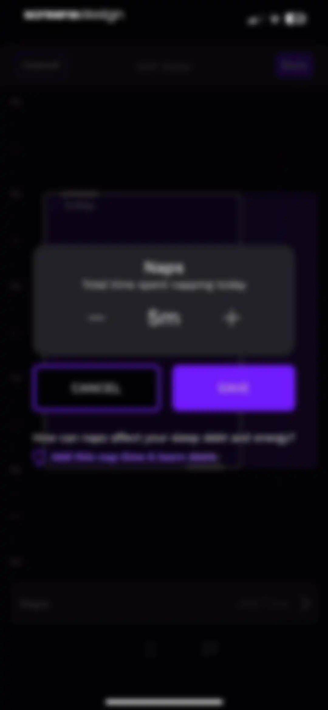 RISE: Sleep Tracker screen 134