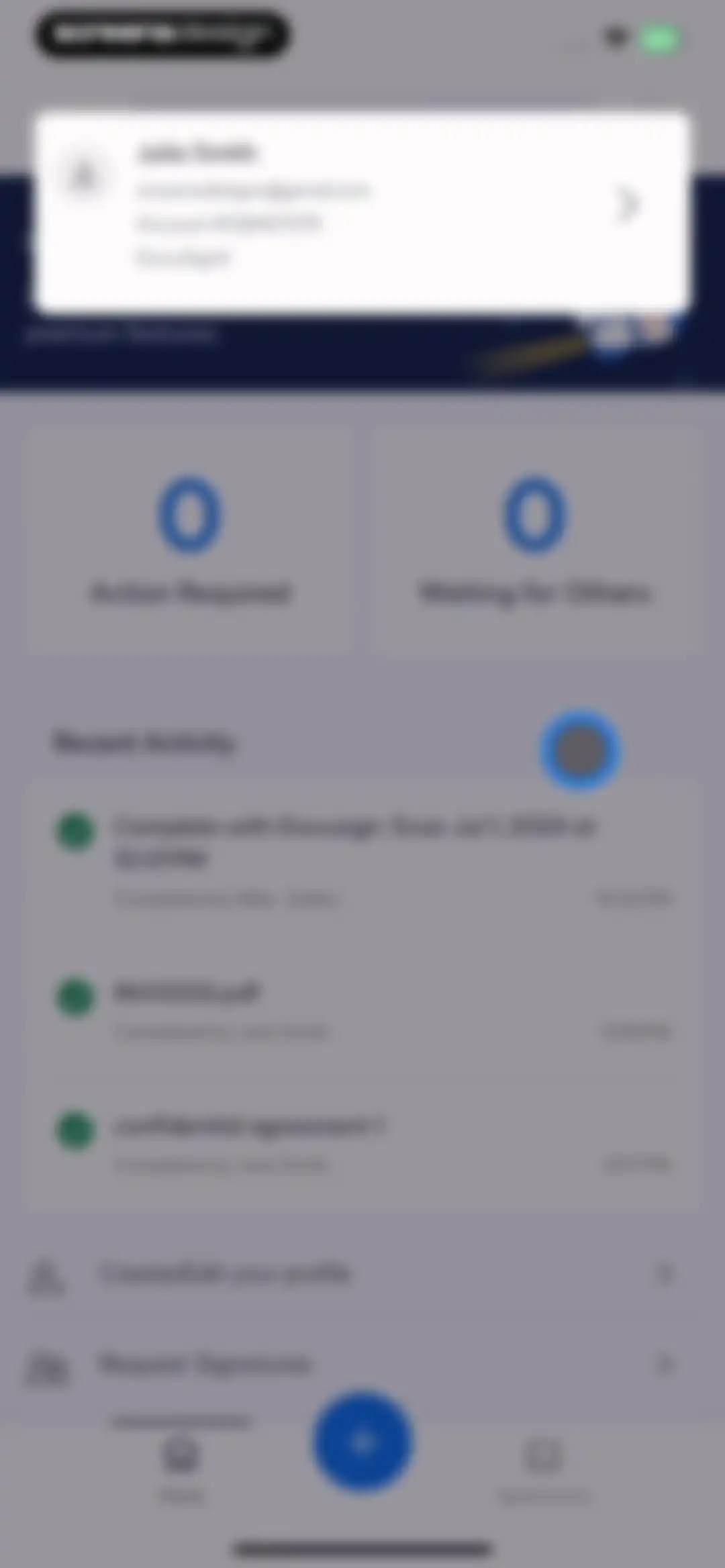 Docusign - Upload & Sign Docs screen 66
