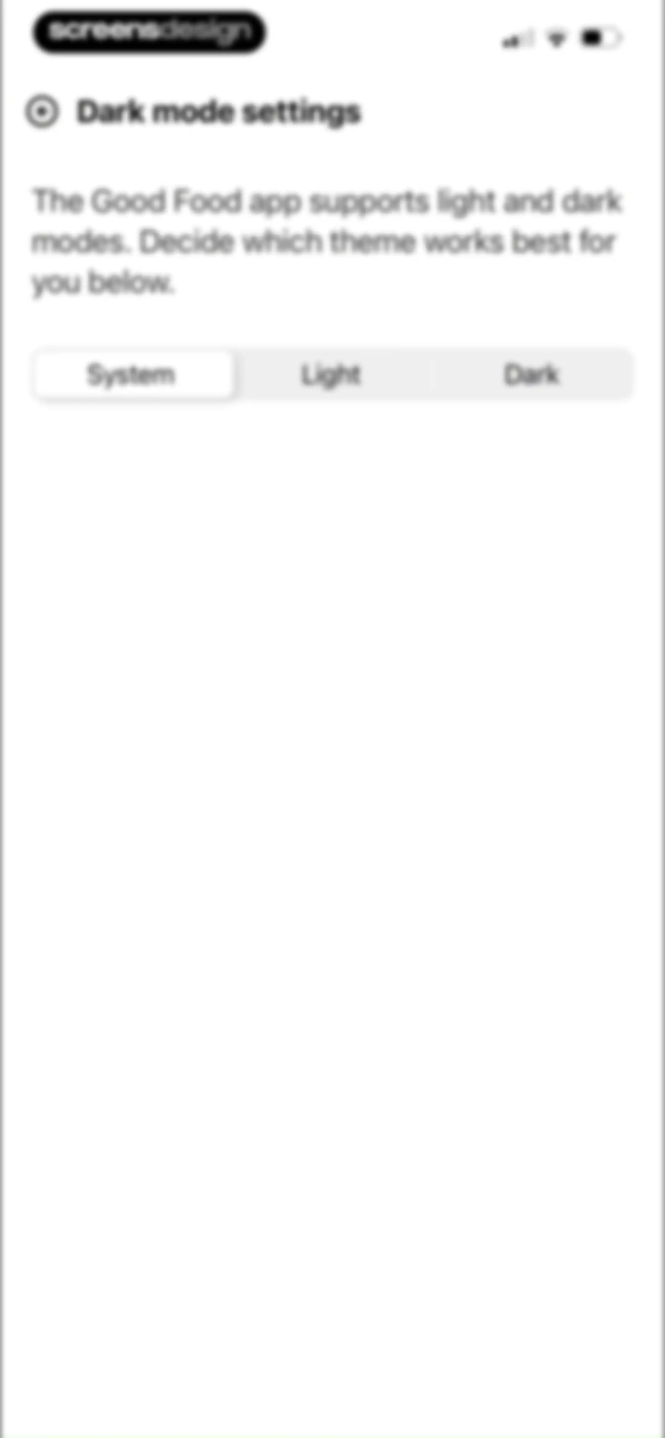 Good Food: Recipe Finder screen 61
