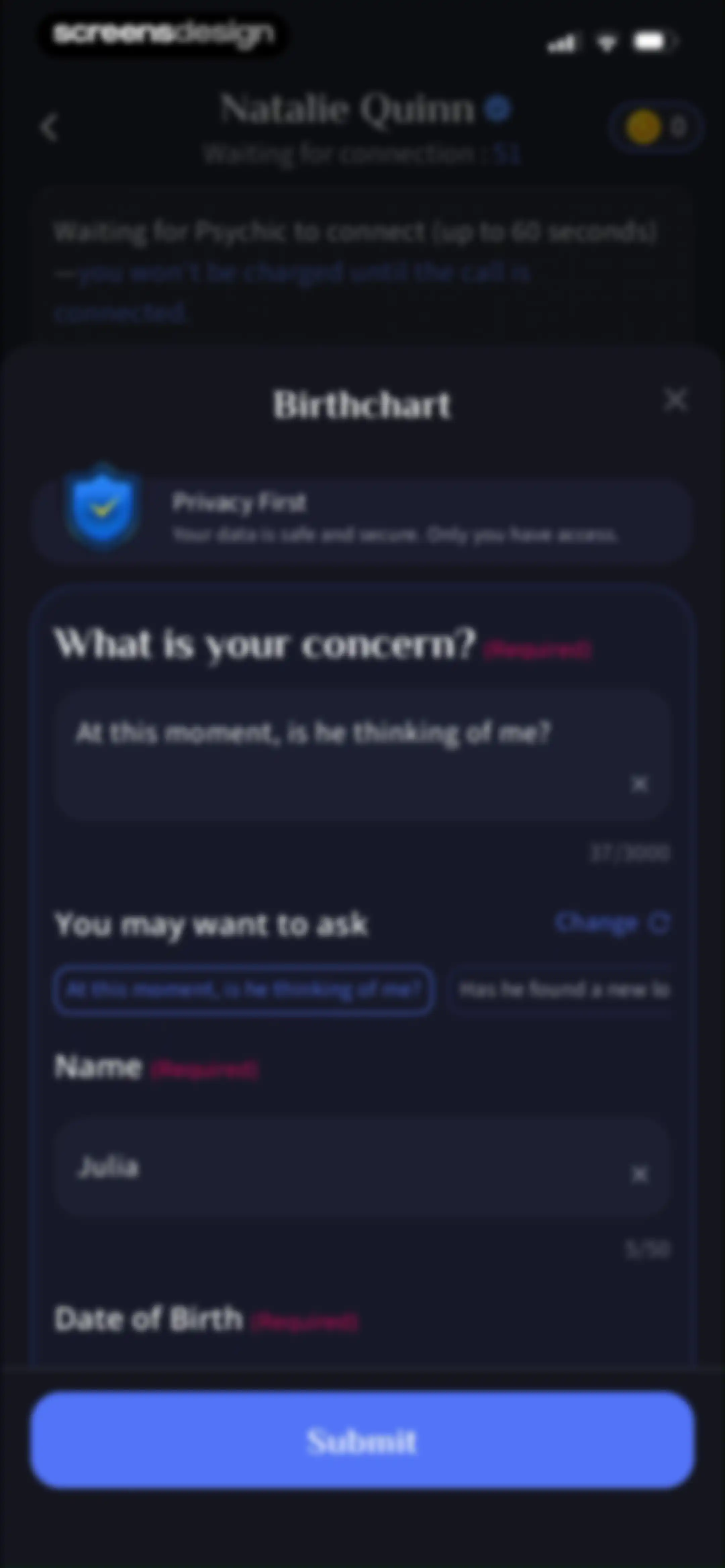 HealTalk - Text Reading screen 18