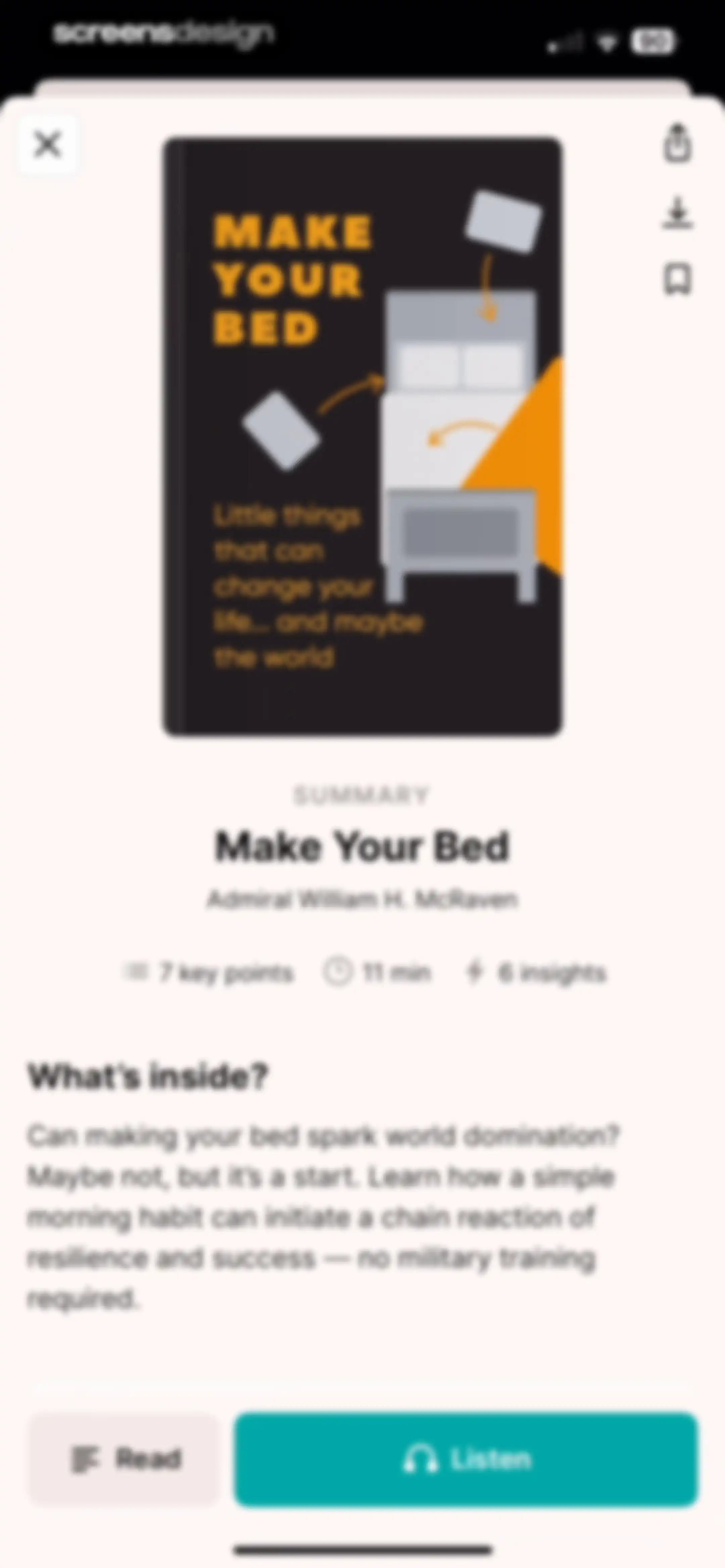 Headway - Daily Micro Learning screen 119