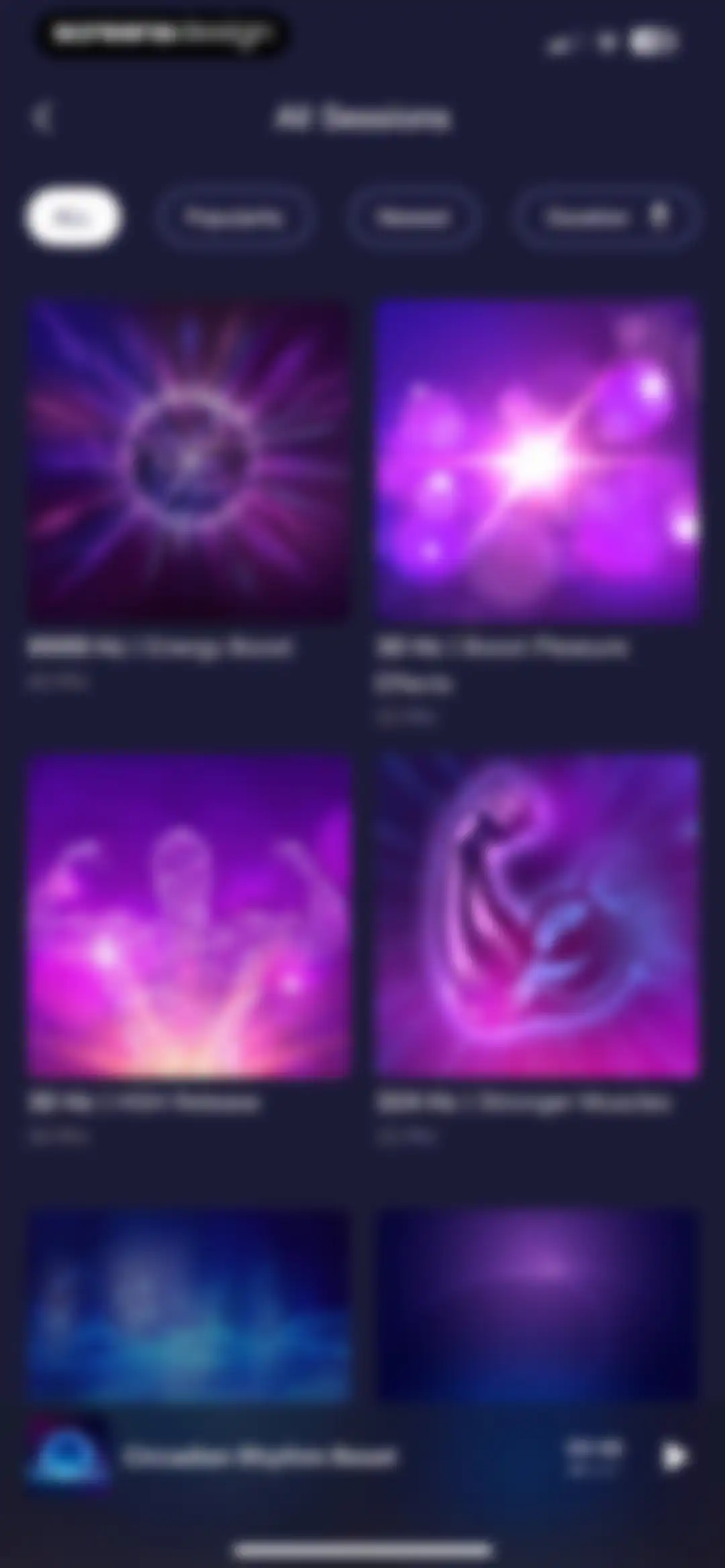 Frequency: Healing Sounds screen 40