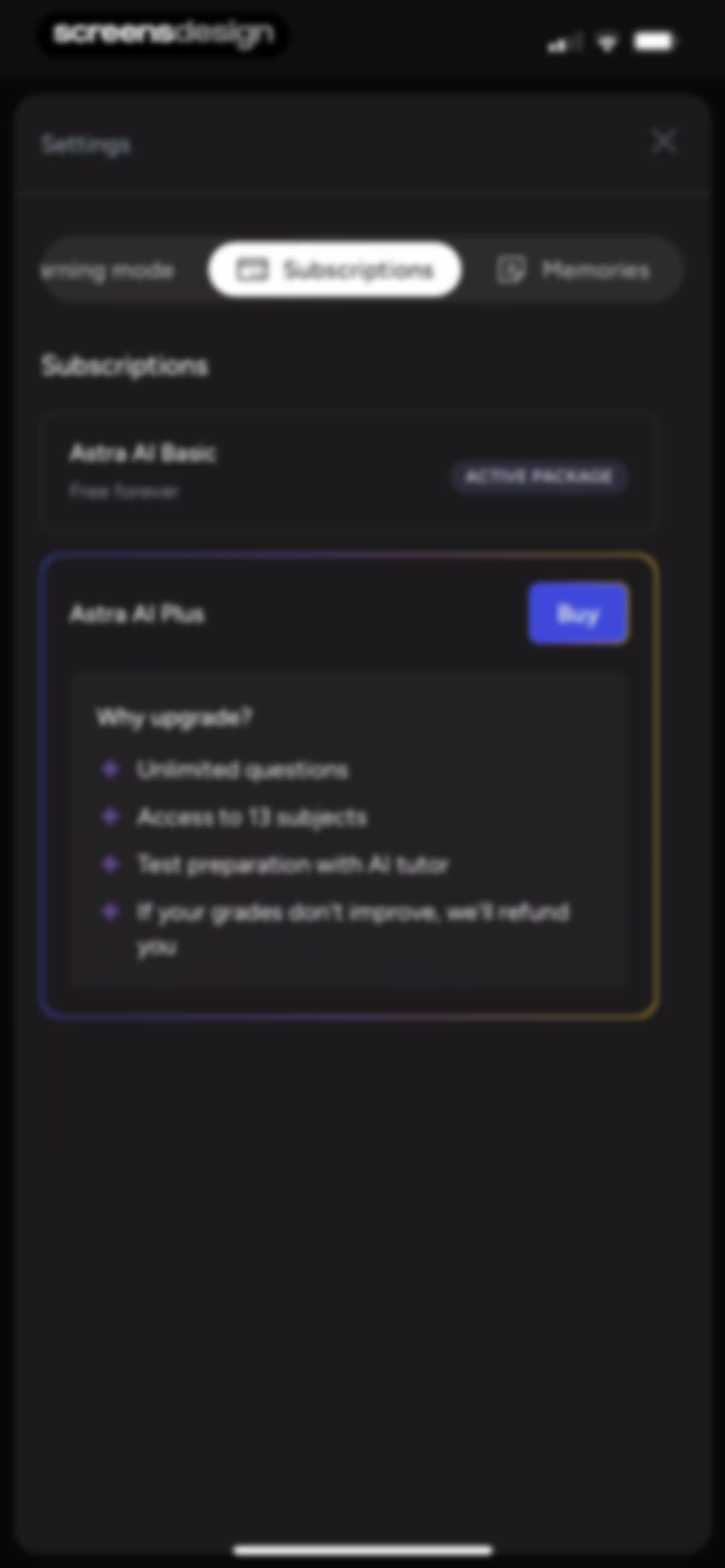 Astra AI: Study & Exam Prep screen 129