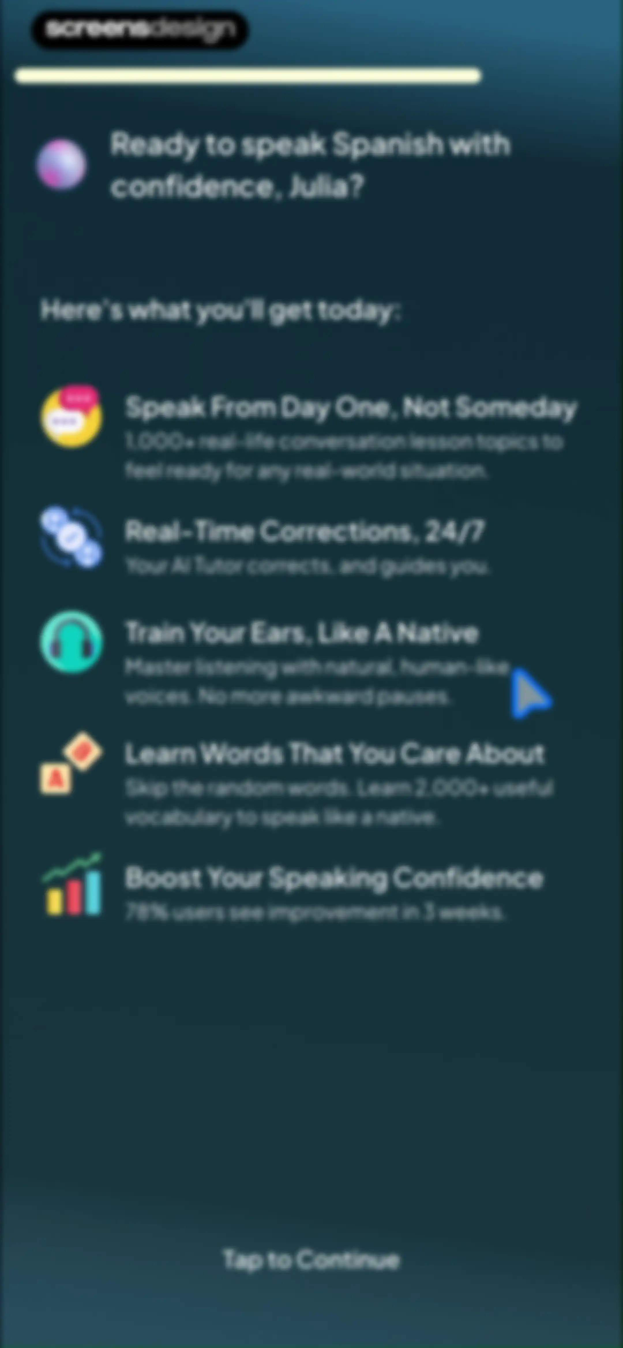 Jumpspeak | Language Learning screen 24