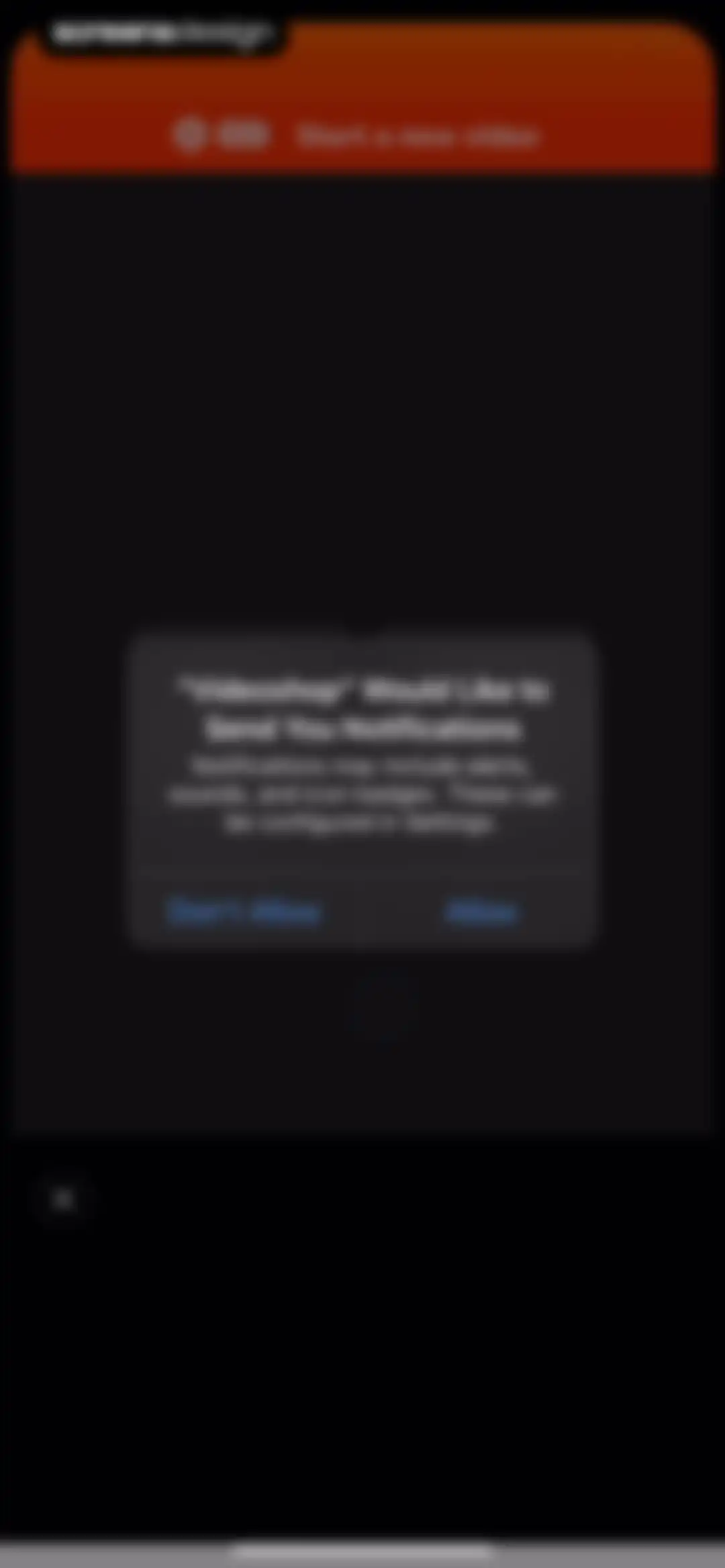 Videoshop - Video Editor screen 2