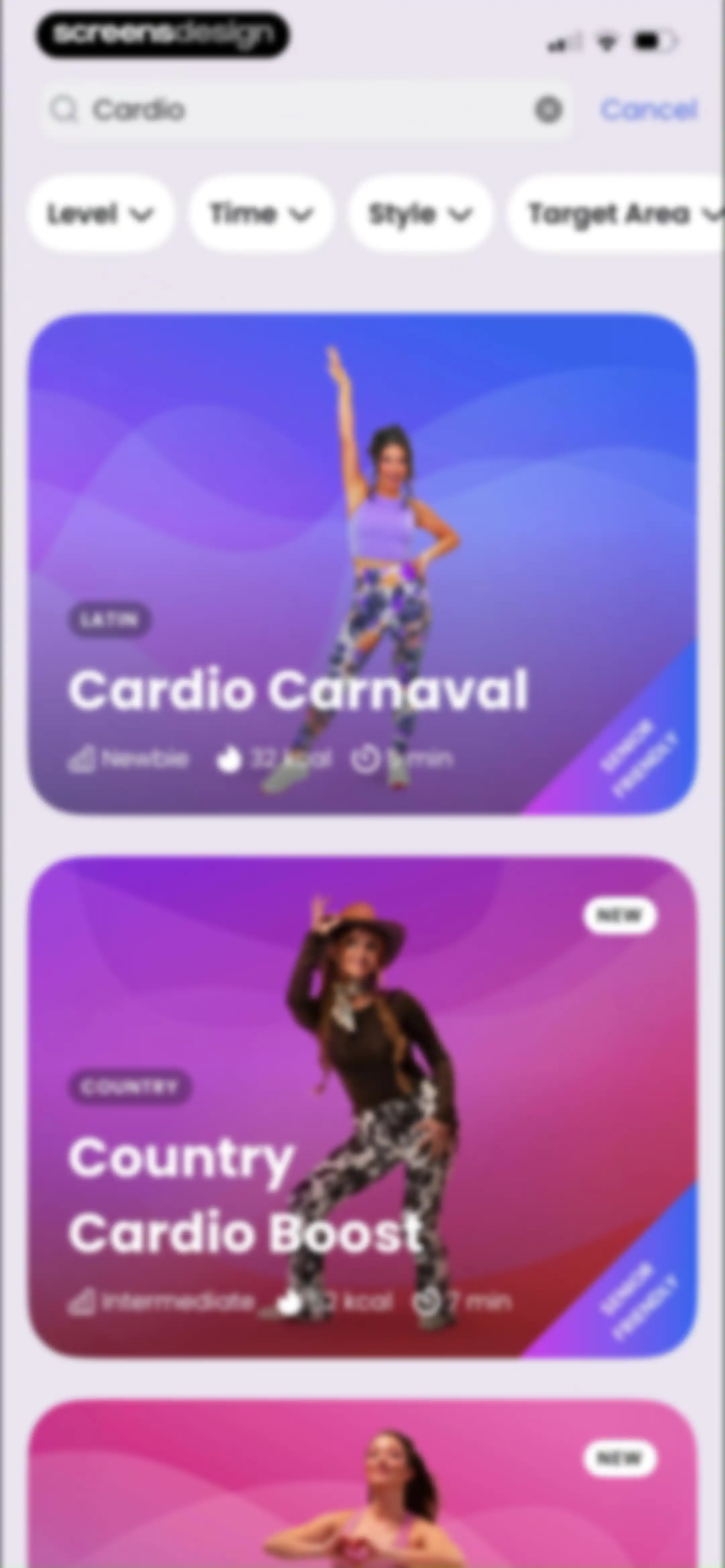 Dancebit: Home Dance Workouts screen 91